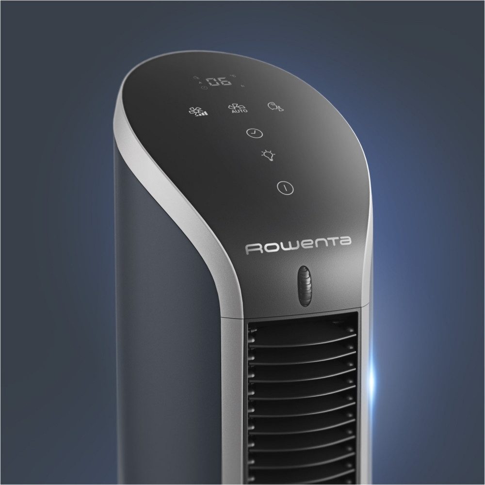 Rowenta Turmventilator Rowenta VU6220 Eole Compact Turmventilator - Ventilator, Kompakte Bauweise für einfache Lagerung
