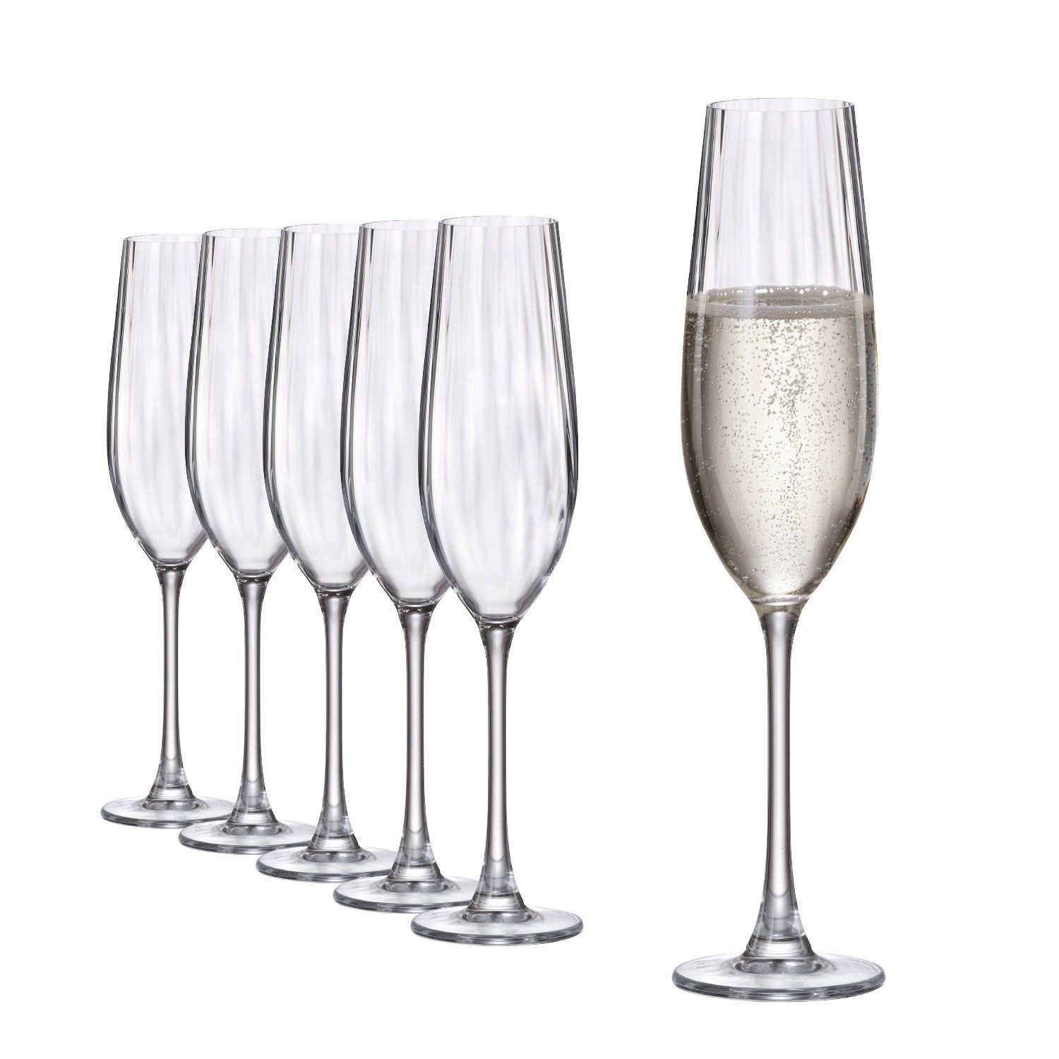 SAHM Gläser-Set Columba Sekt Gläser Set, 6-tlg.