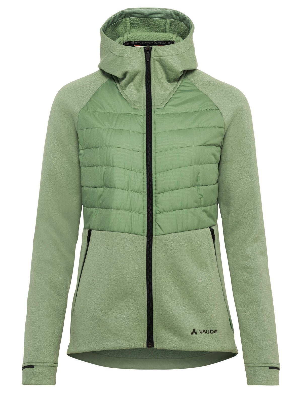 green Fleece willow Women's Outdoorjacke (1-St) kompensiert VAUDE Klimaneutral Comyou Jacket