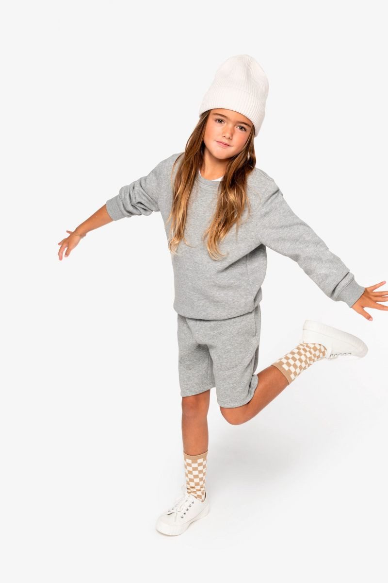 Native Spirit Sweatshirt Umweltfreundliches Sweatshirt Rundhalsausschnitt für Kinder