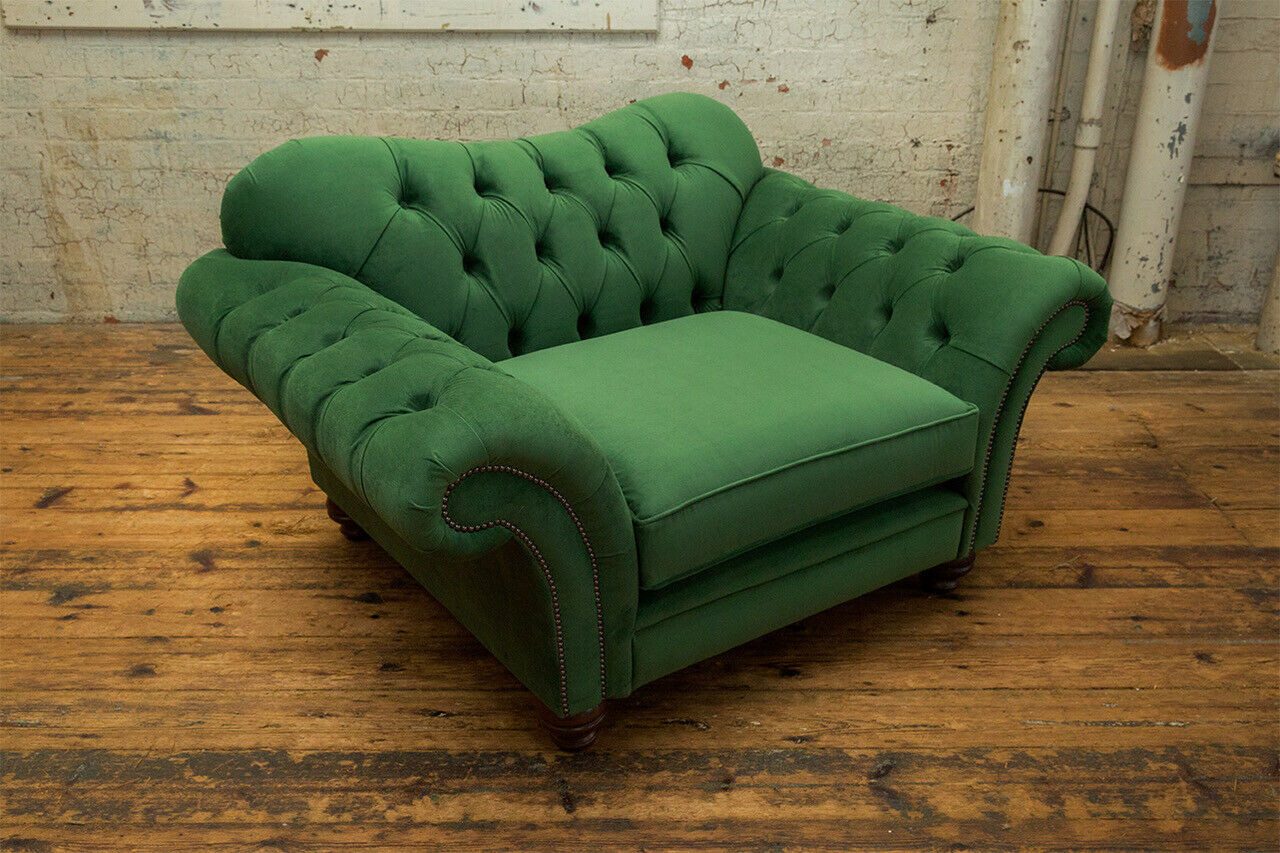 Xlmoebel Chesterfield-Sessel Eleganter Lounge-Sessel mit bequemen Polstern in edlem Design (Sessel), Hergestellt in Europa