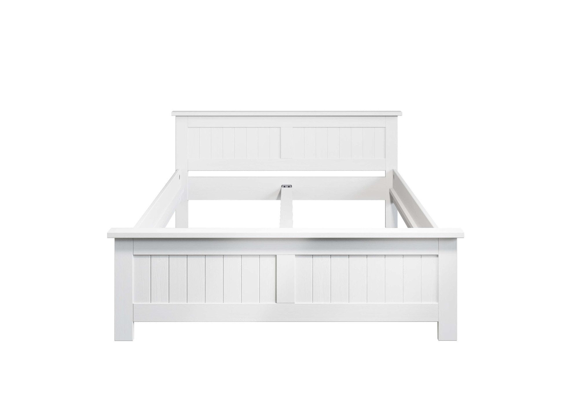 OTTO home Massivholzbett Juventus, Bett, Massivholzbett, Holzbett, Bettrahmen (Breite/Belastbarkeit 140cm/180 KG), Breite 90 cm, aus massiver Kiefer, FSC®-zerti – Bild 4 von 5