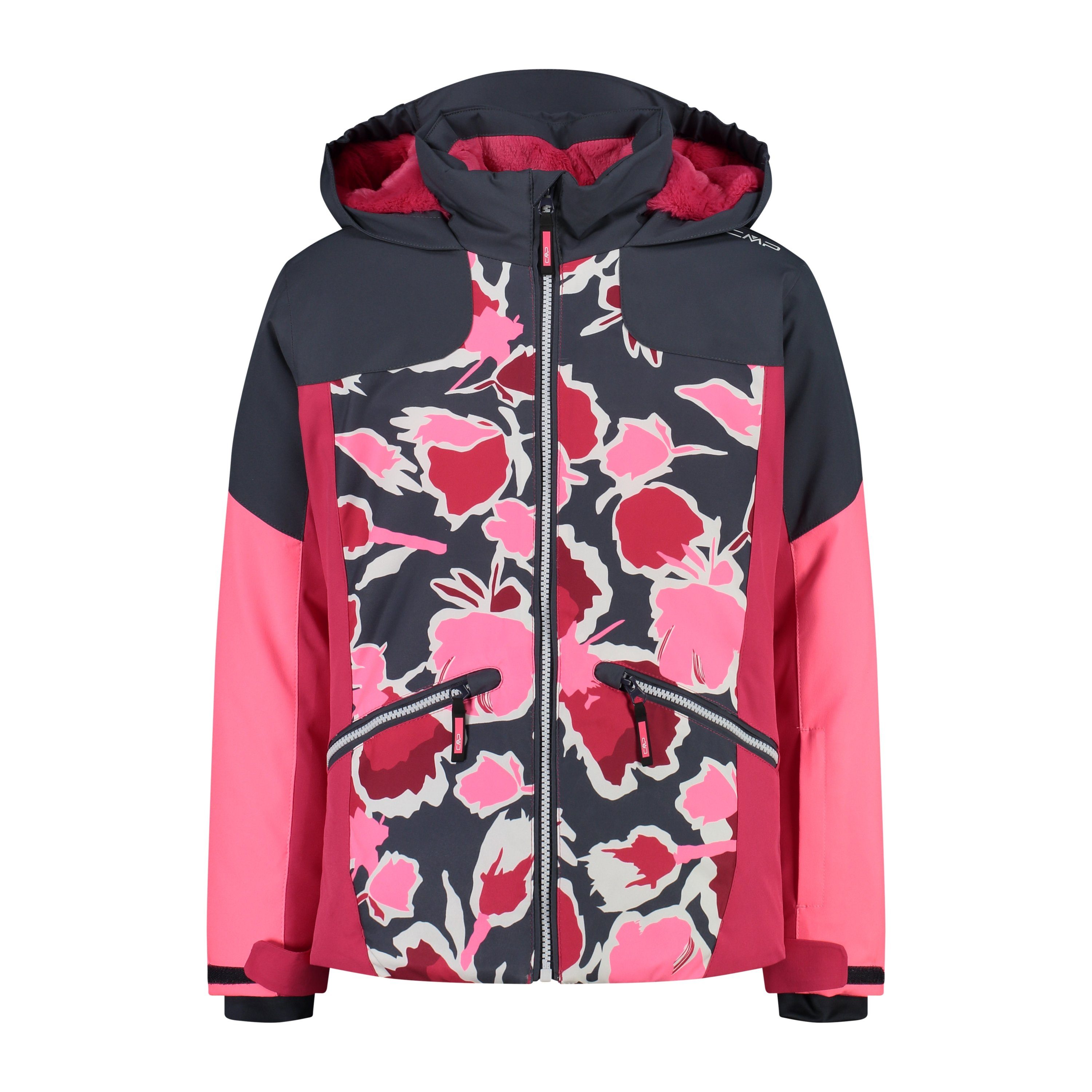 Skijacke KID G JACKET FIX HOOD TITANIO-GLOSS