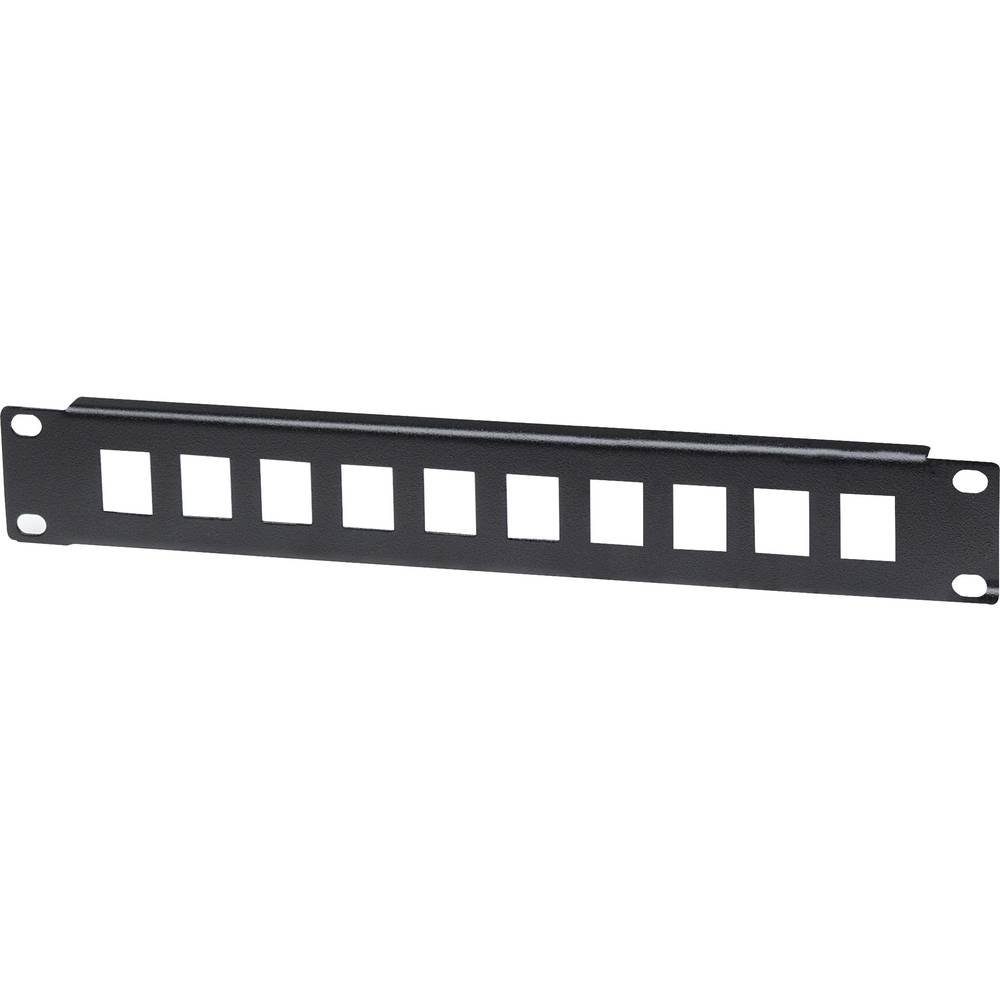 Intellinet 10-Port Patchpanel unbestückt 10″ 1 HE Netzwerk-Patch-Panel