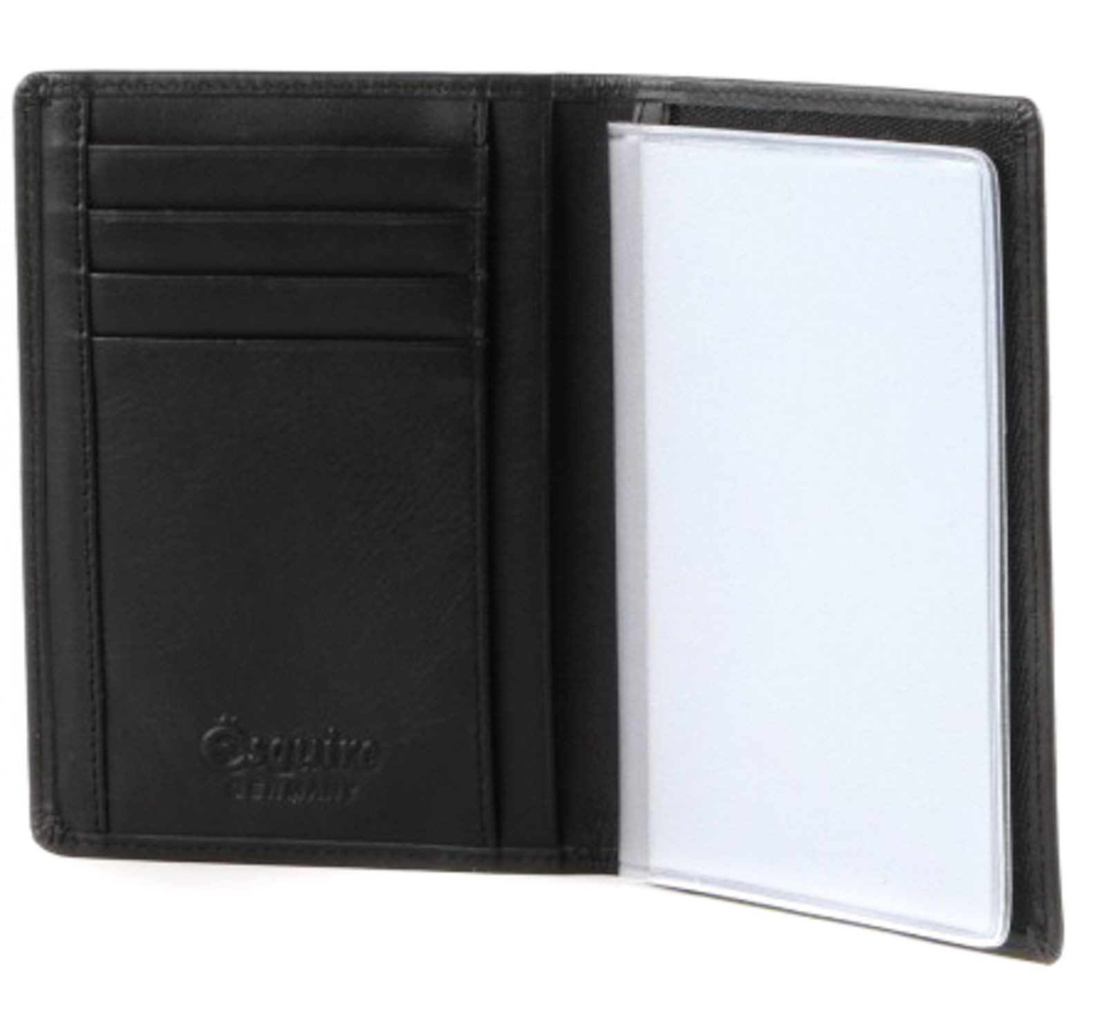 Esquire Etui Passport Case, aus echtem Rindsleder mit RFID-Blocker Schutz