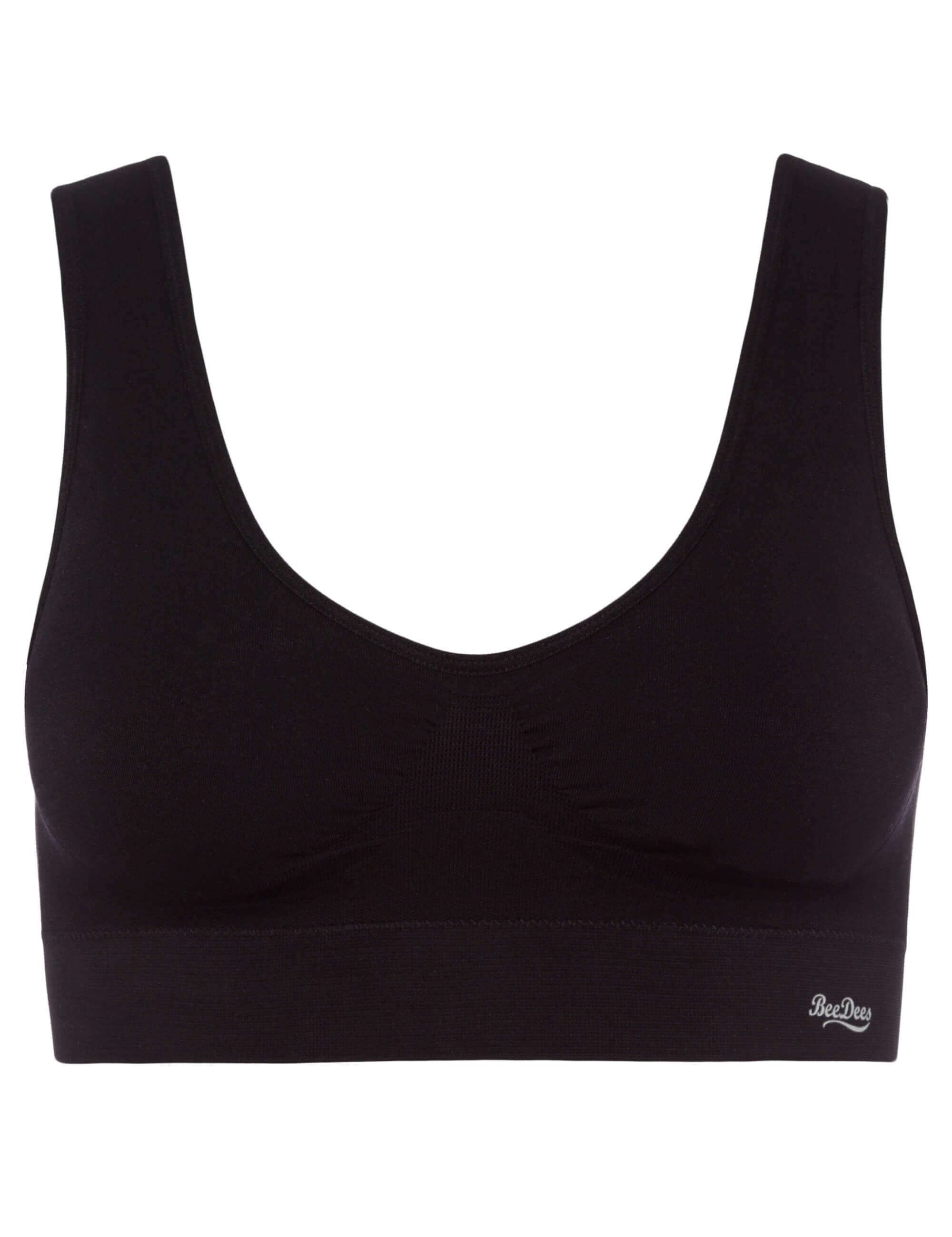 Beedees Bustier Comfee Crop Top (1, 1-tlg., 1) mit herausnehmbaren Cups