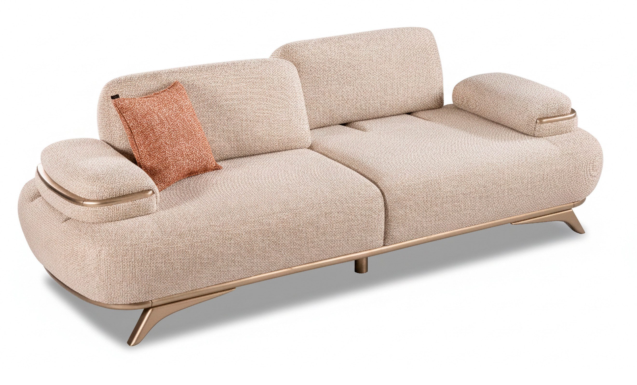Nobelaa Sofa Sitzgruppe/Sofa Set - Wohnzimmergarnitur "Rosessia" 3+3+1