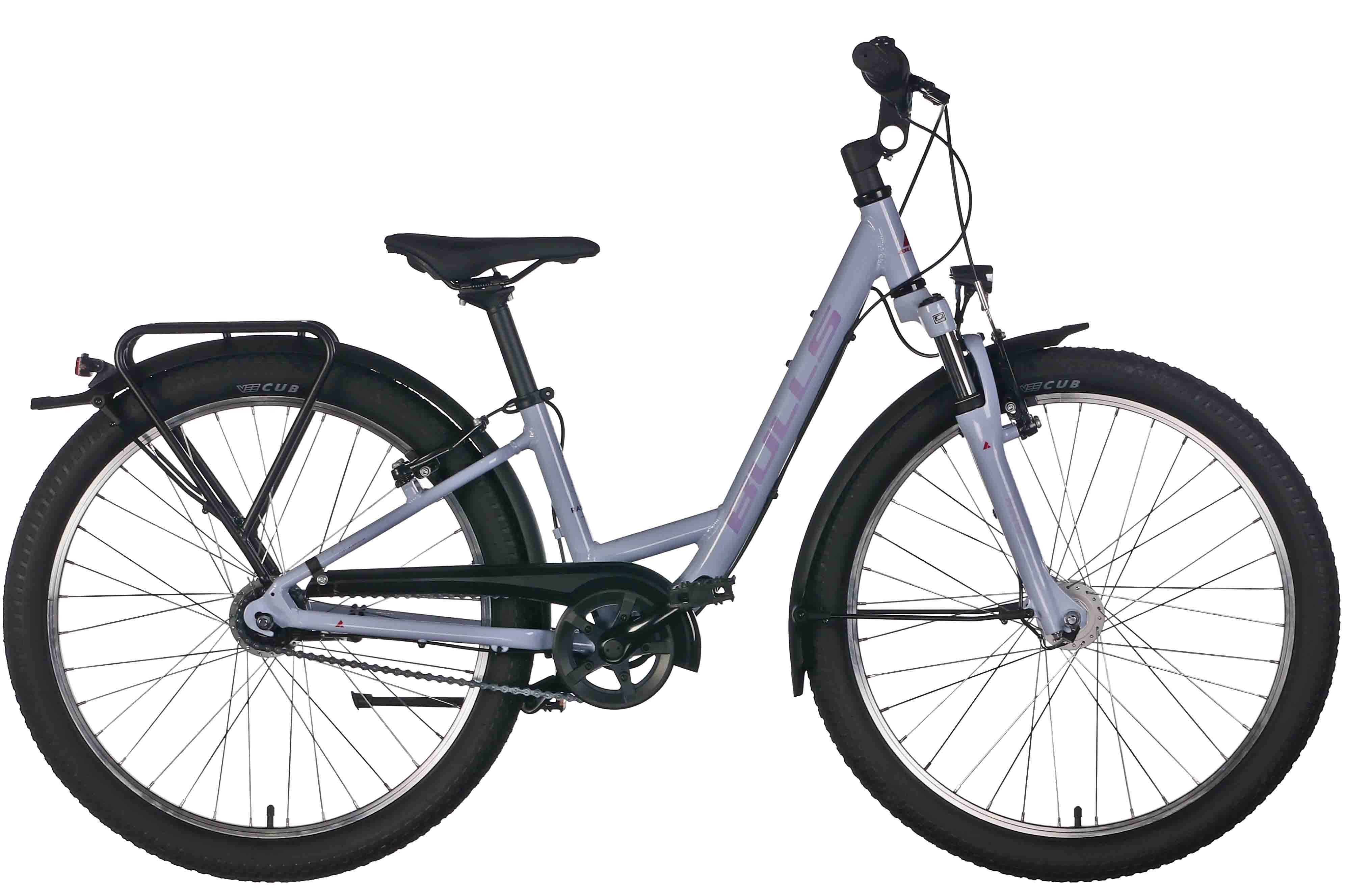 Bulls Jugendfahrrad Bulls Tokee Street 26'' 7-Gang inner Mädchen lila 2026, 7 Gang SHIMANO Nexus 7-Gang Nabenschaltung mit Rücktritt, Kettenschaltung