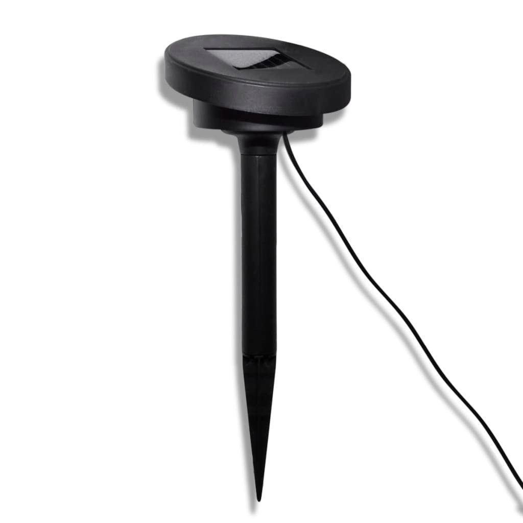 vidaXL LED Solarleuchte Solarkugel 3 LED Gartenleuchten mit Erdspießen & Solarmodul