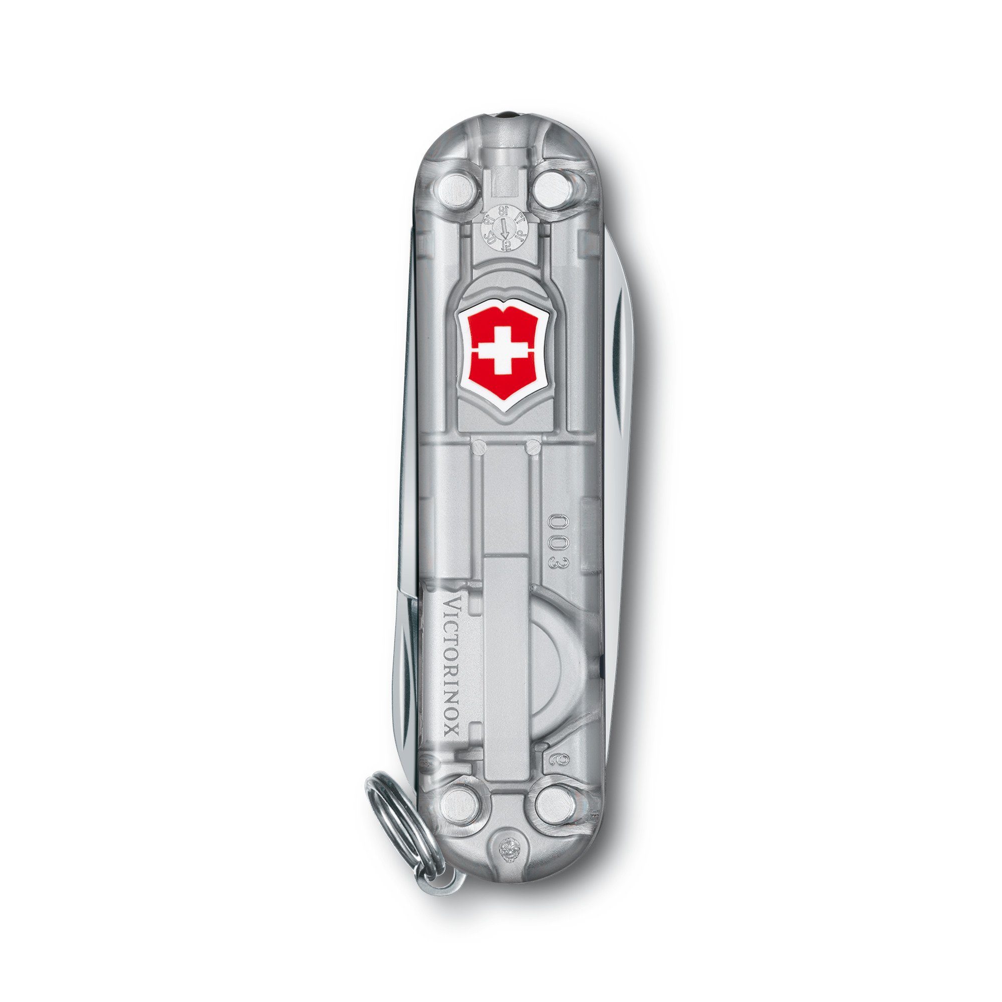 Lite, transparent Taschenmesser Signature mm, Victorinox Victorinox 58 silver