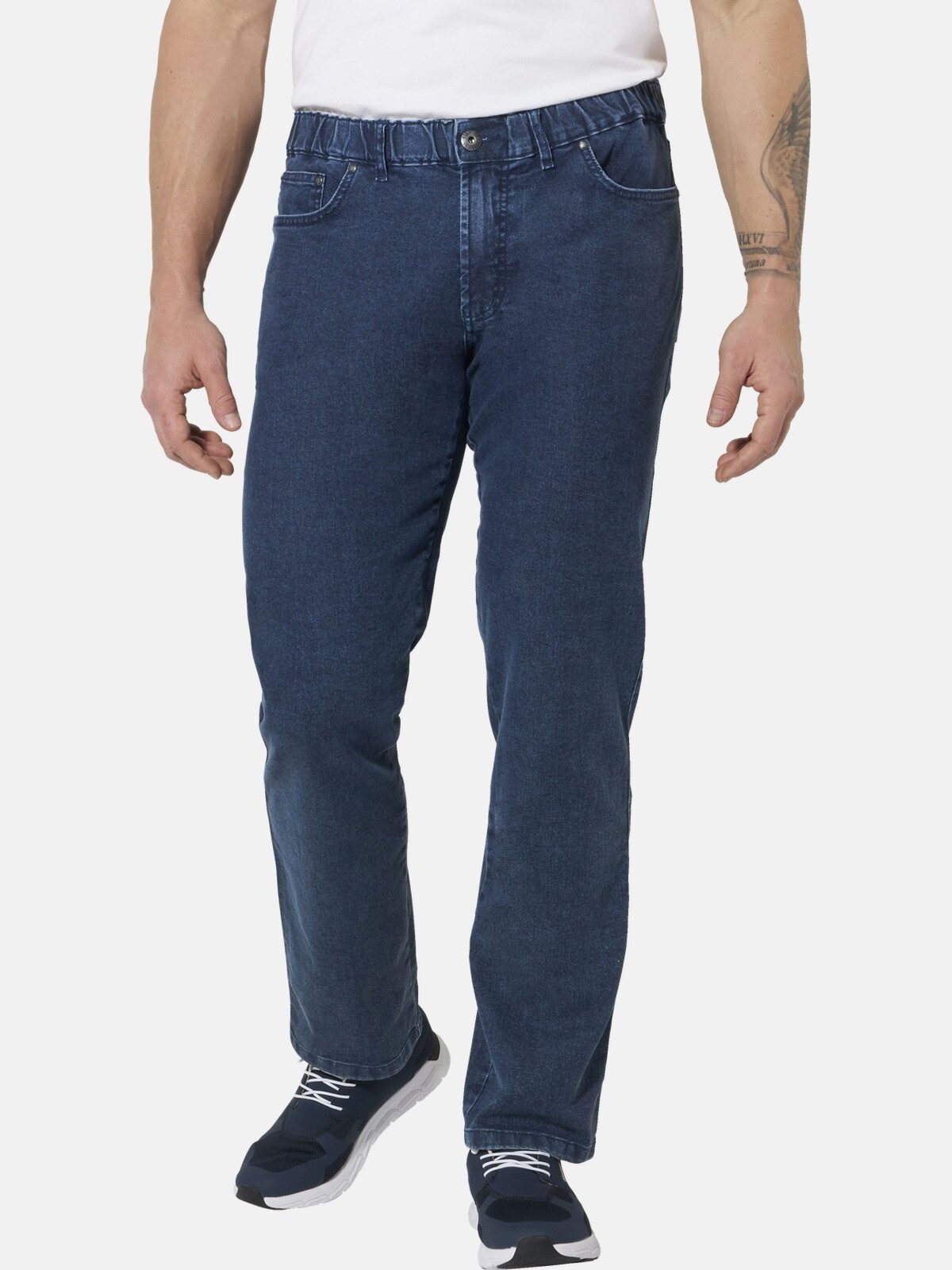 Jan Vanderstorm Schlupfjeans SKJOLD mit coolem Wascheffekt