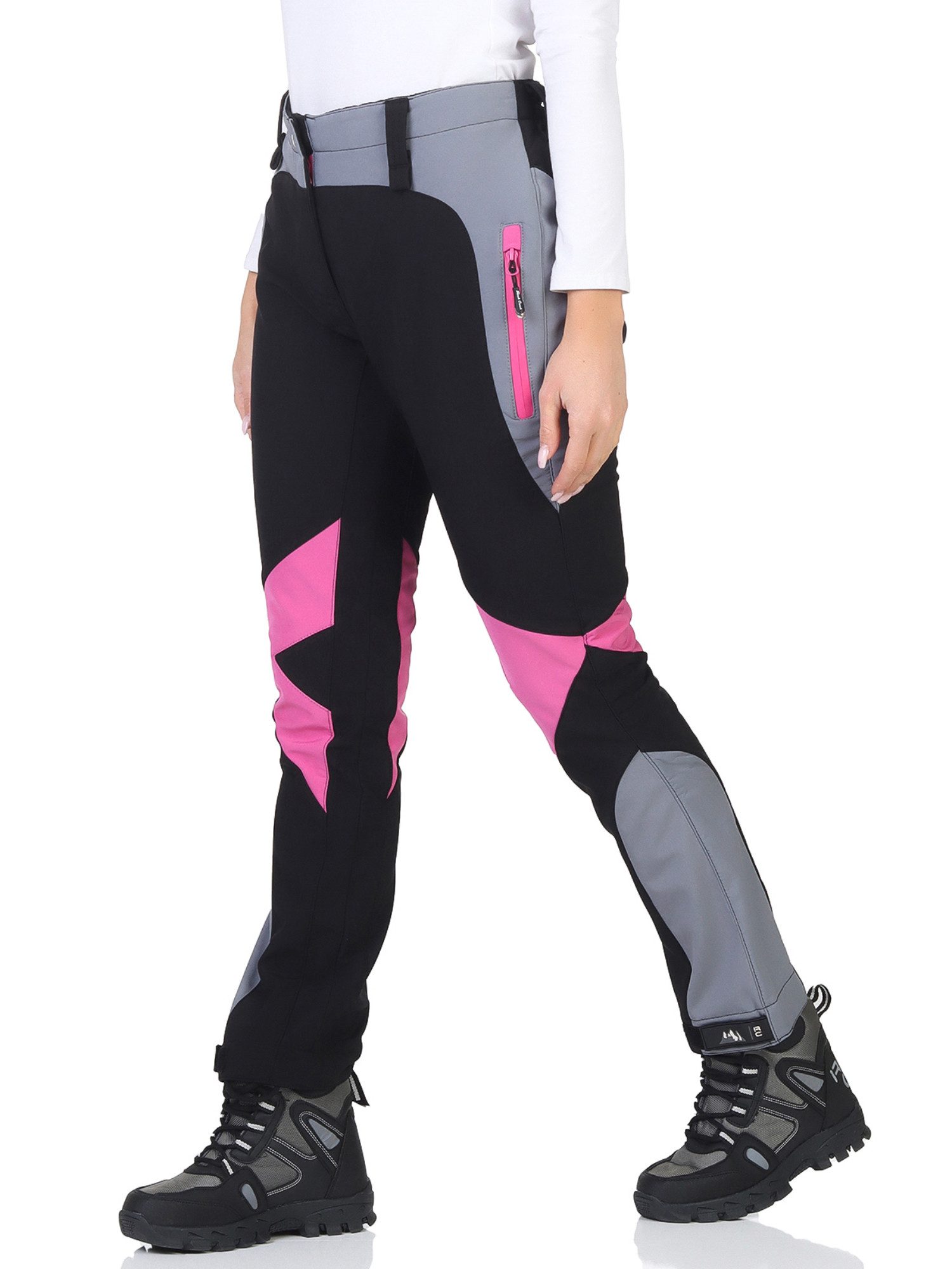 Rock Creek Softshellhose Damen Softshellhose Wanderhose D-484 günstig online kaufen