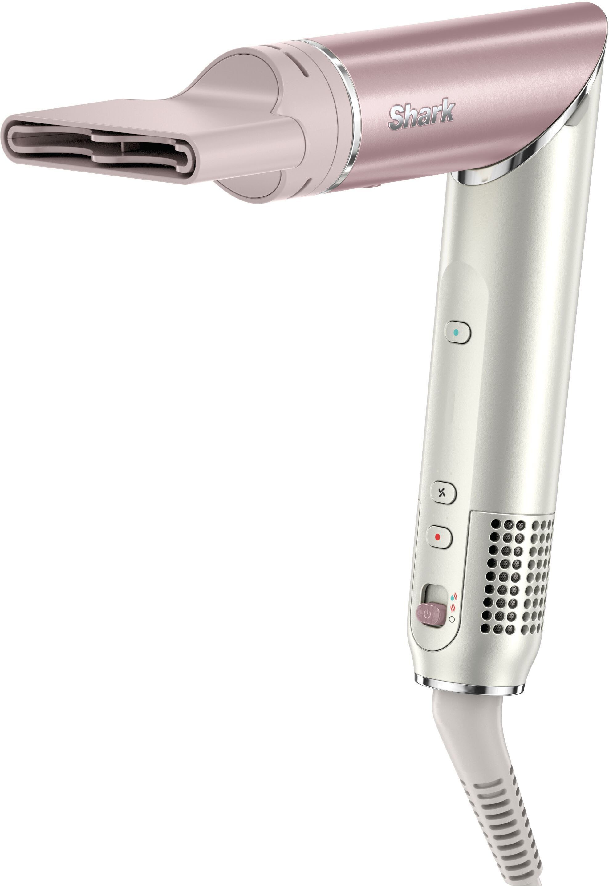 Shark Haarstyler Glam Multistyler HD6051SEUPK für glatte Haare, Wellen und Locken, Keramik-Beschichtung, hitzekontrollierte Keramik und Luftstrom ermöglichen jeden Style