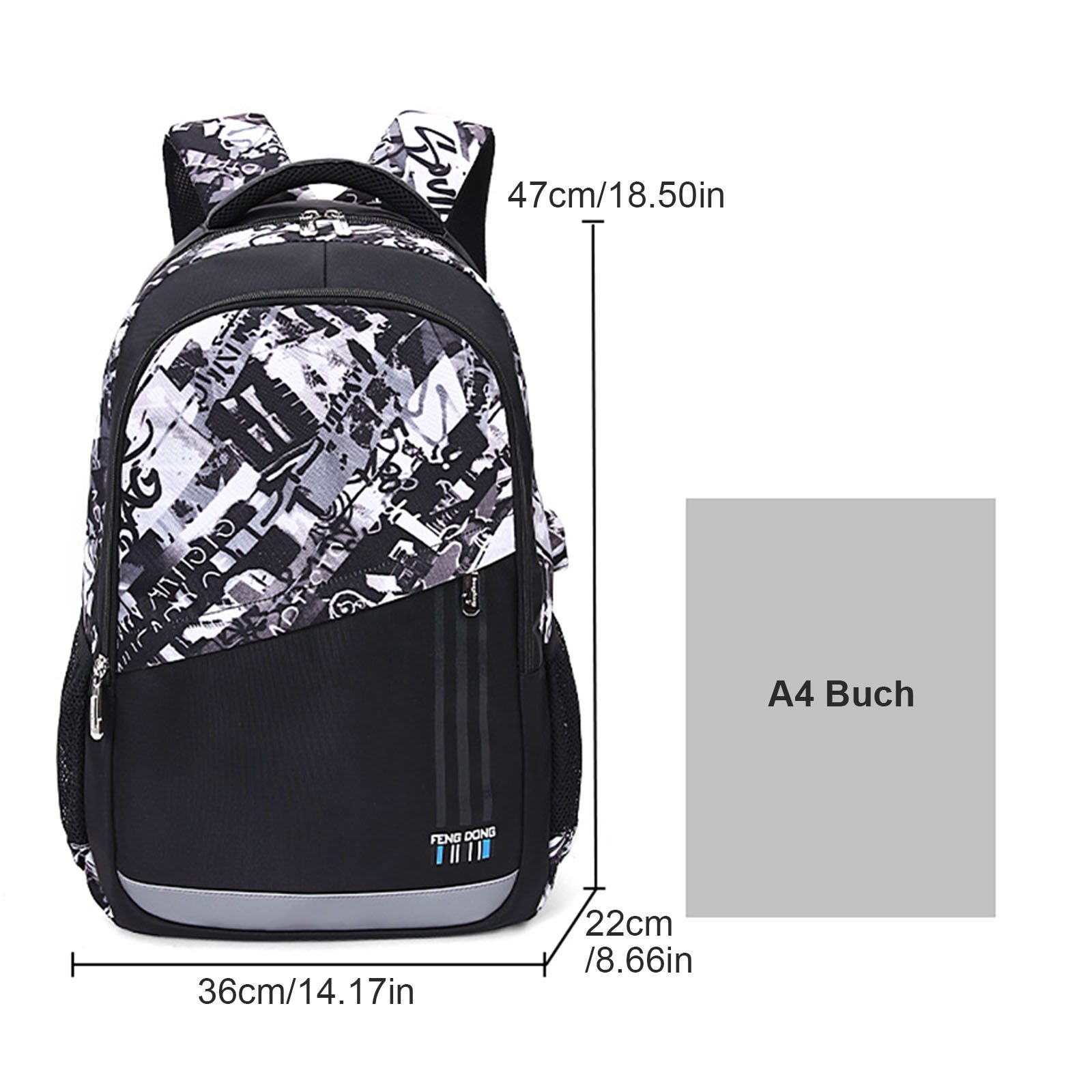 HAUSS SPOLE Rucksack Laptoprucksack Rucksack Schulrucksack günstig online kaufen