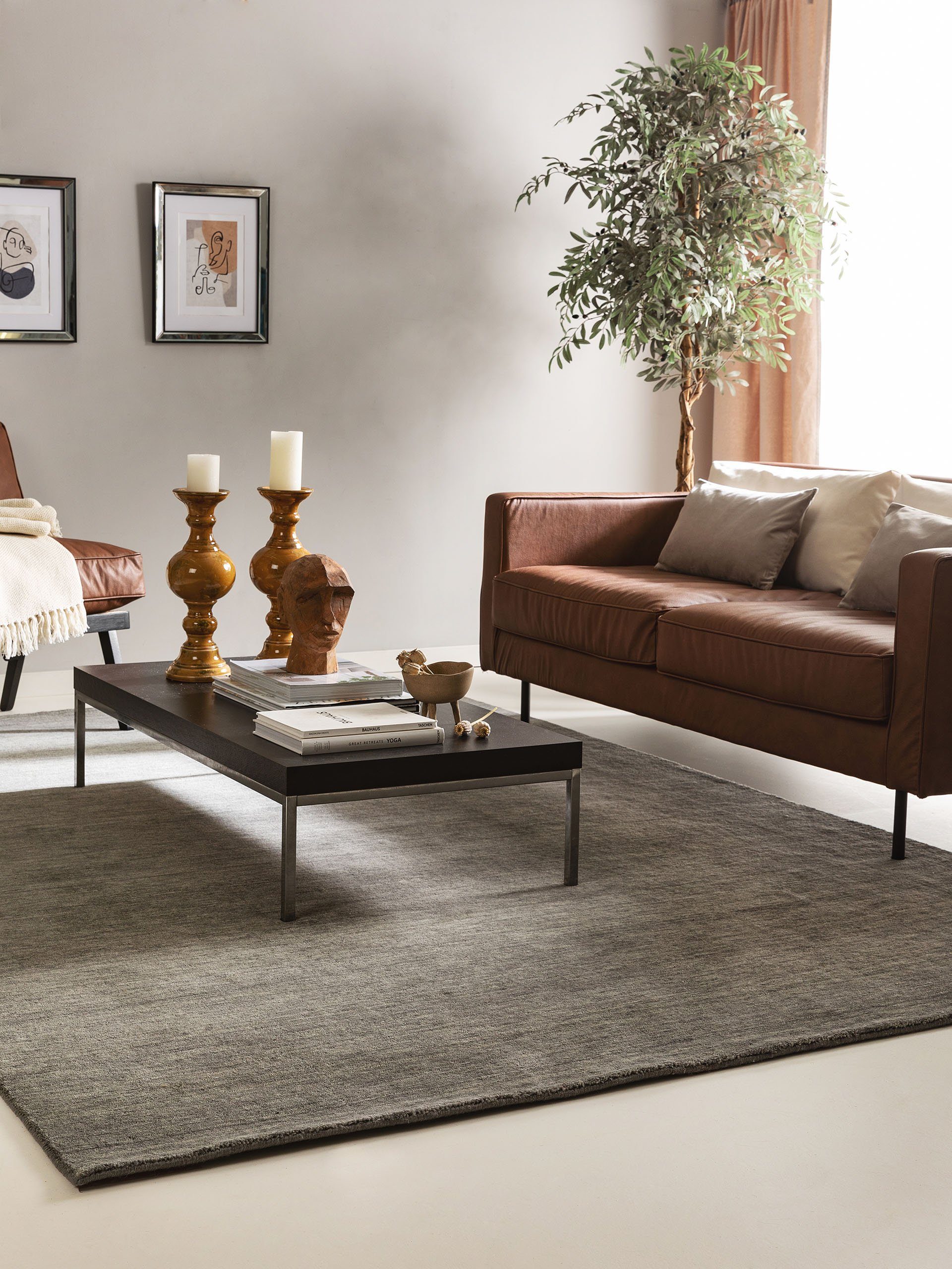 benuta Wollteppich Jamal, rechteckig, Höhe: 6 mm, Wolle, Teppich Wohnzimmer günstig online kaufen