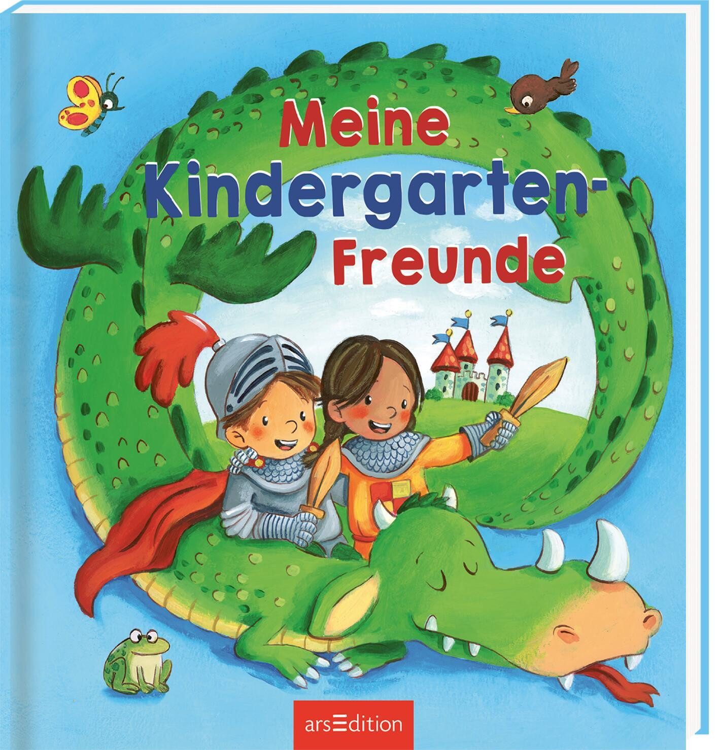 Poesiealbum Meine Kindergarten-Freunde (Ritter und Ritterin)