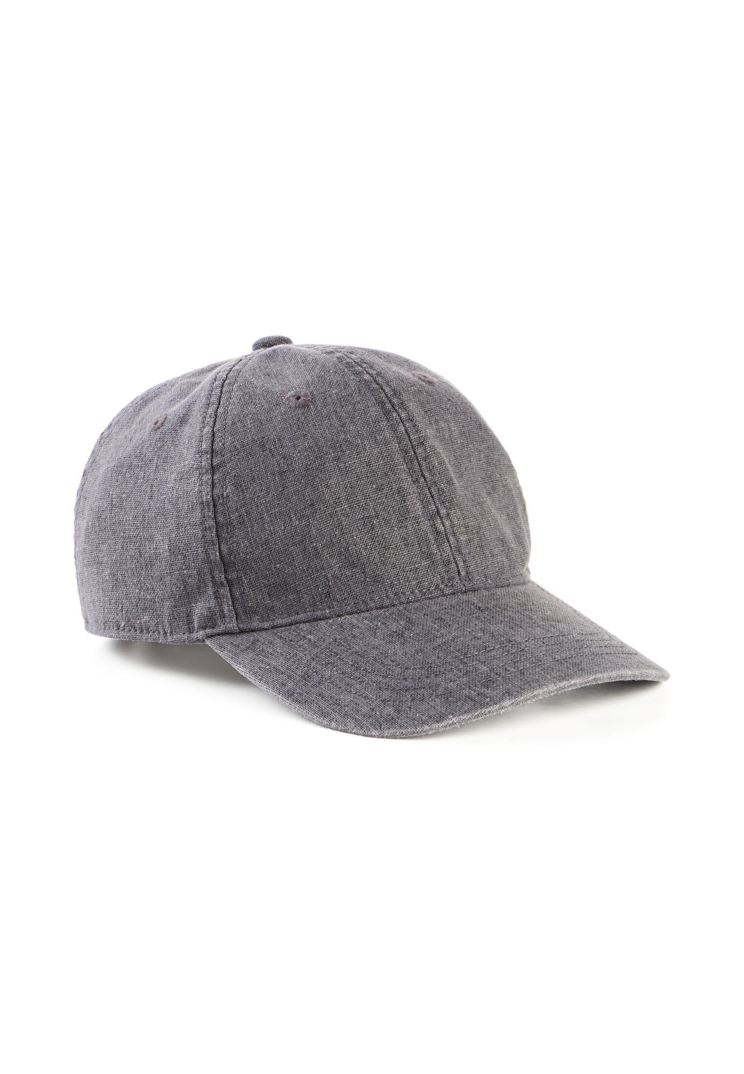 camel active Baseball Cap aus Baumwoll-Leinen-Mix