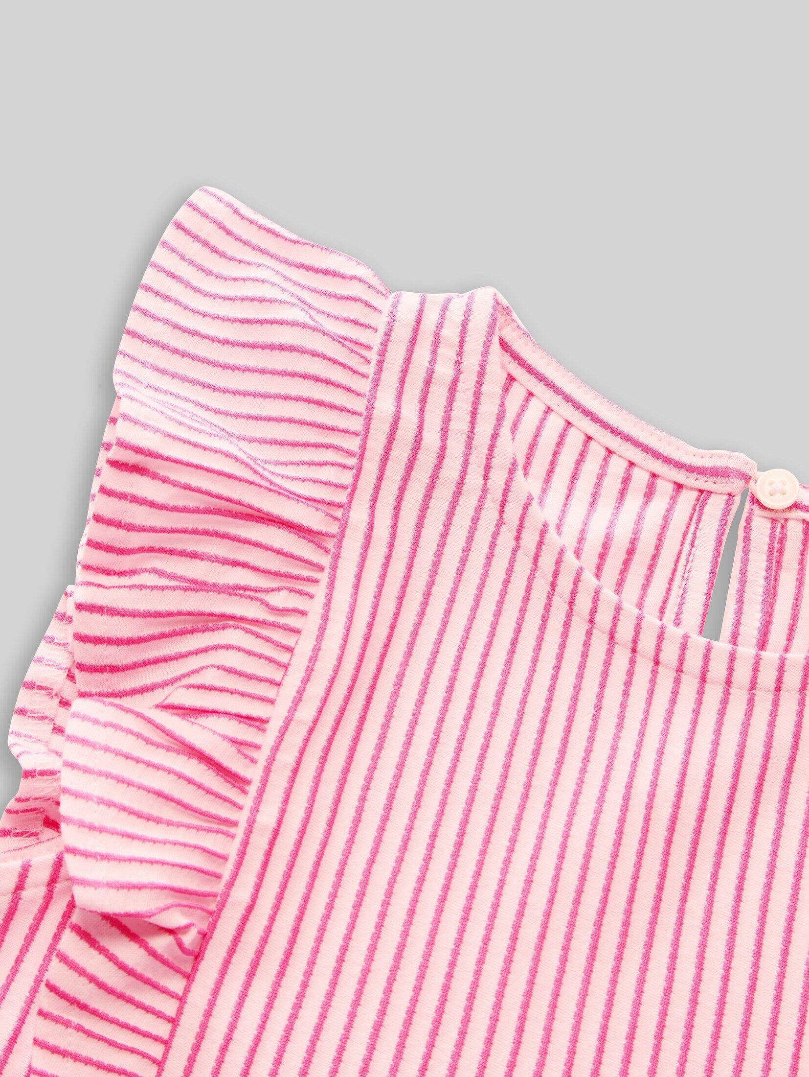 TOM TAILOR Trägerkleid Kleider & Jumpsuits Mini-Kleid mit Streifenmuster