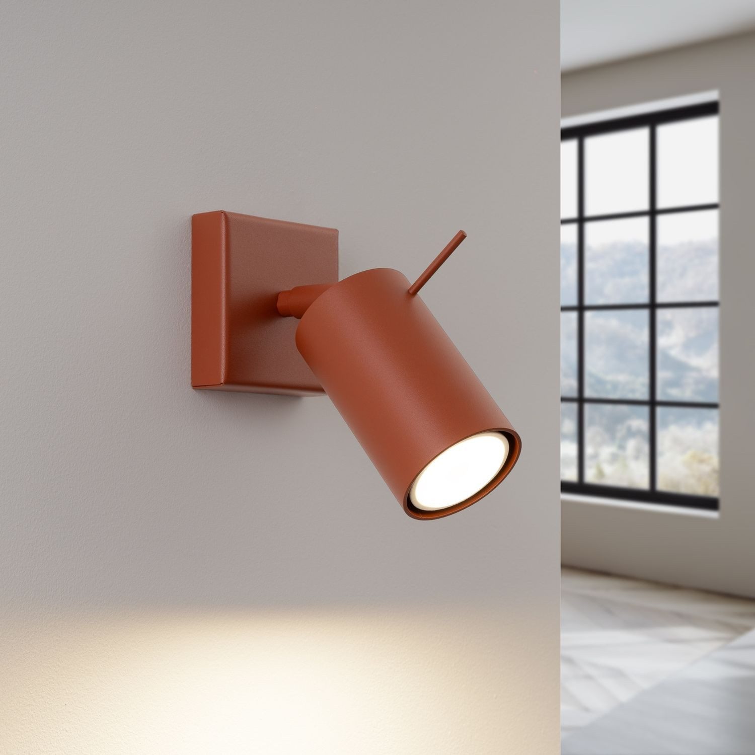 Licht-Erlebnisse Wandstrahler ETNA, ohne Leuchtmittel, GU10 verstellbar Modern Spot Lampe