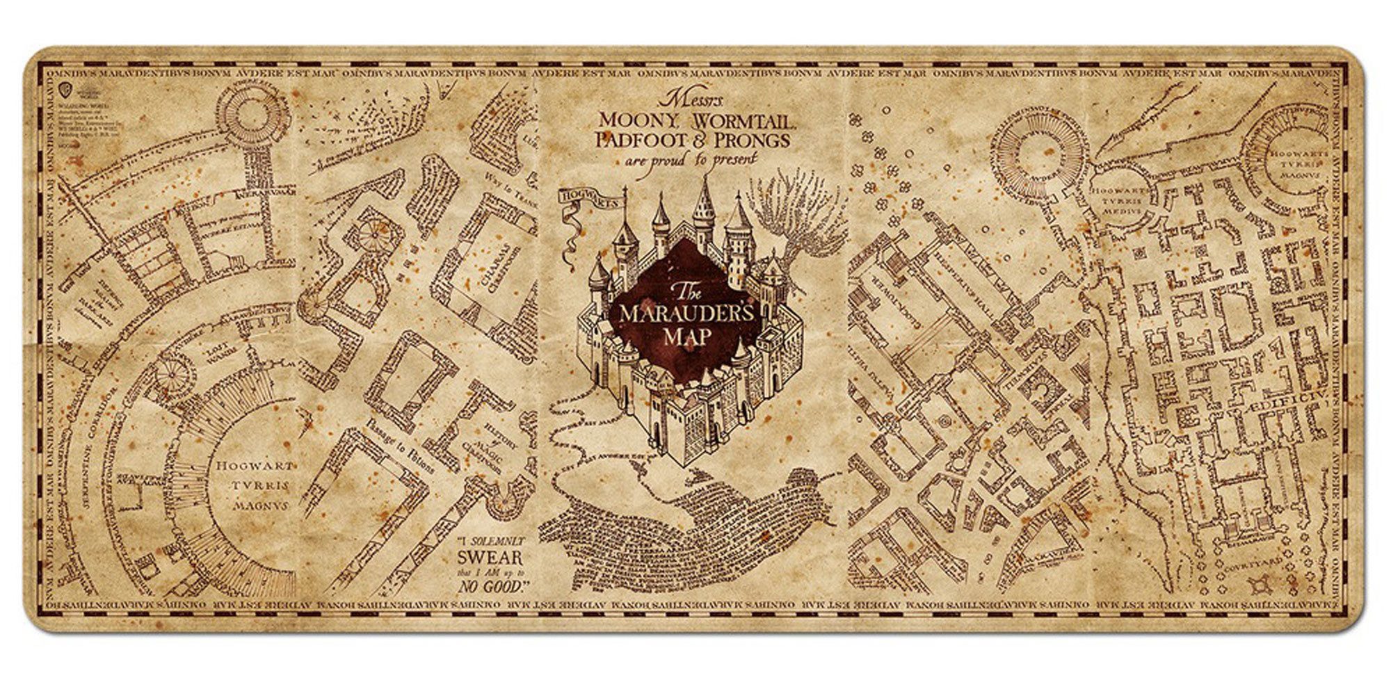 Mauspad Harry Potter - Schreibtischunterlage - Gaming Mousepad