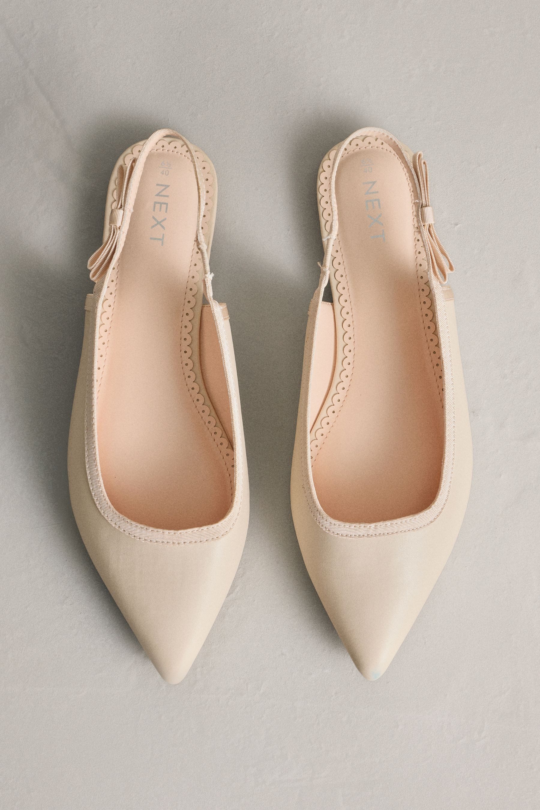 Next Forever Comfort® flache Slingbacks mit Schleife Slingsandale (1-tlg) günstig online kaufen