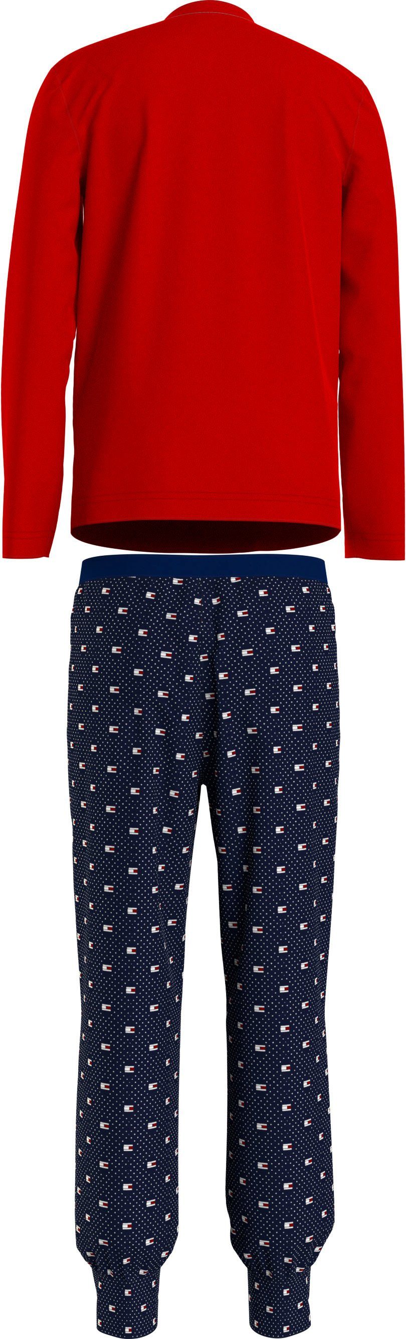 Tommy Hilfiger Underwear Branding LONG LS Tommy Hilfiger (2 tlg) PJ SET PRINT mit Schlafanzug PANTS