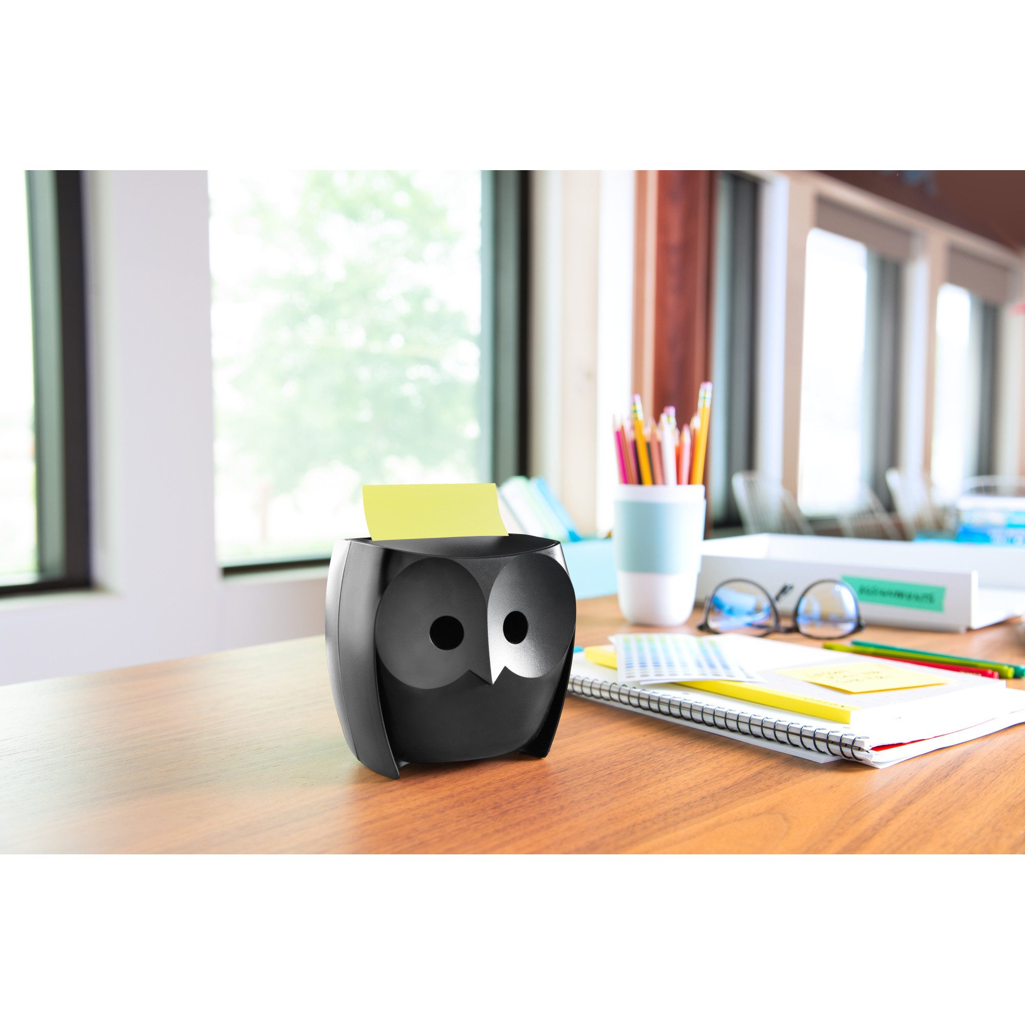Post-it Notes Haftnotizblock Haftnotizspender Super Sticky OWL-330 ...
