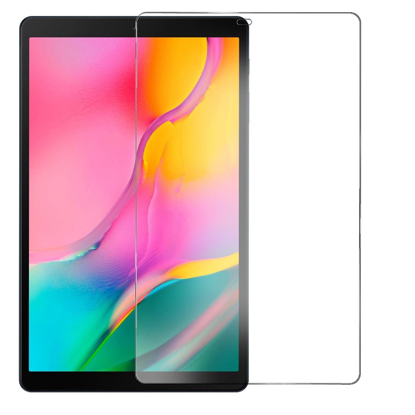 CoolGadget Schutzfolie Panzerfolie für Samsung Tab A 10.1 (2019), (9H+ Hartglas, Bubble Free), Panzerglas Schutzfolie für Samsung Galaxy Tab A 10.1 (2019) Folie