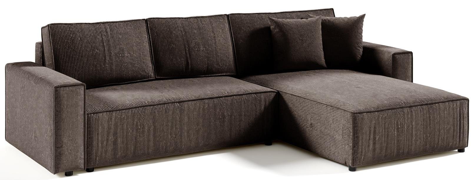 Compleo Ecksofa mit Schlaffunktion, Sofa Eckcouch günstig online kaufen