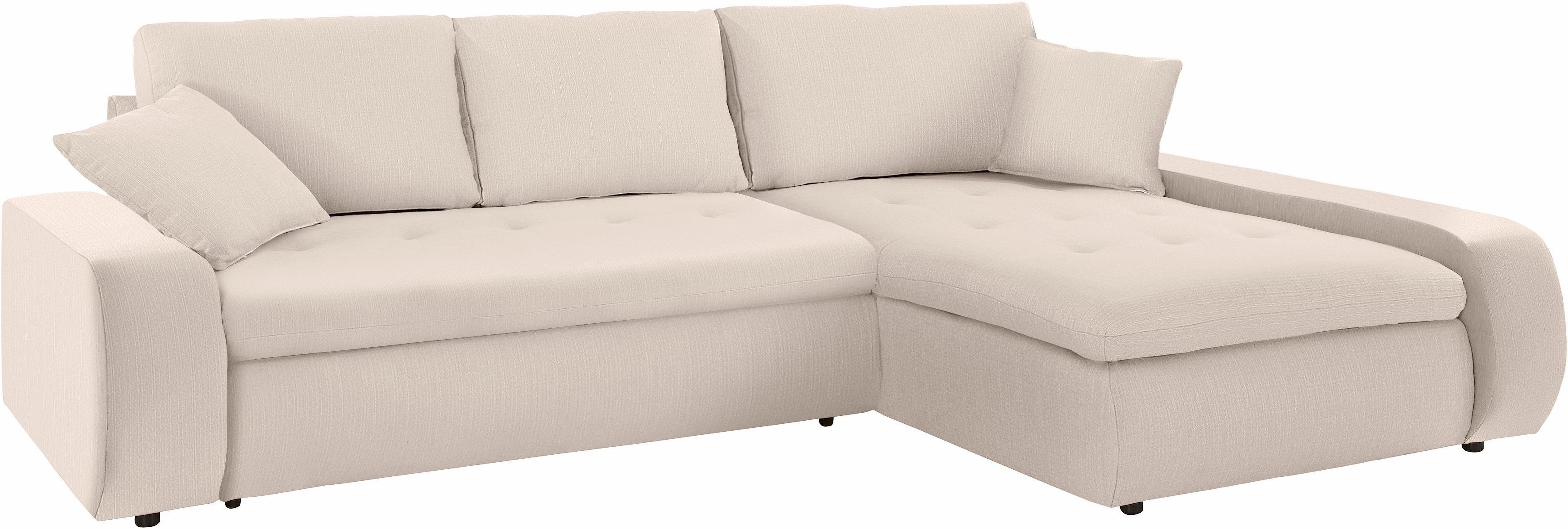 TRENDMANUFAKTUR Ecksofa "Indie II, tolle Detailverarbeitung, bequem und kom günstig online kaufen