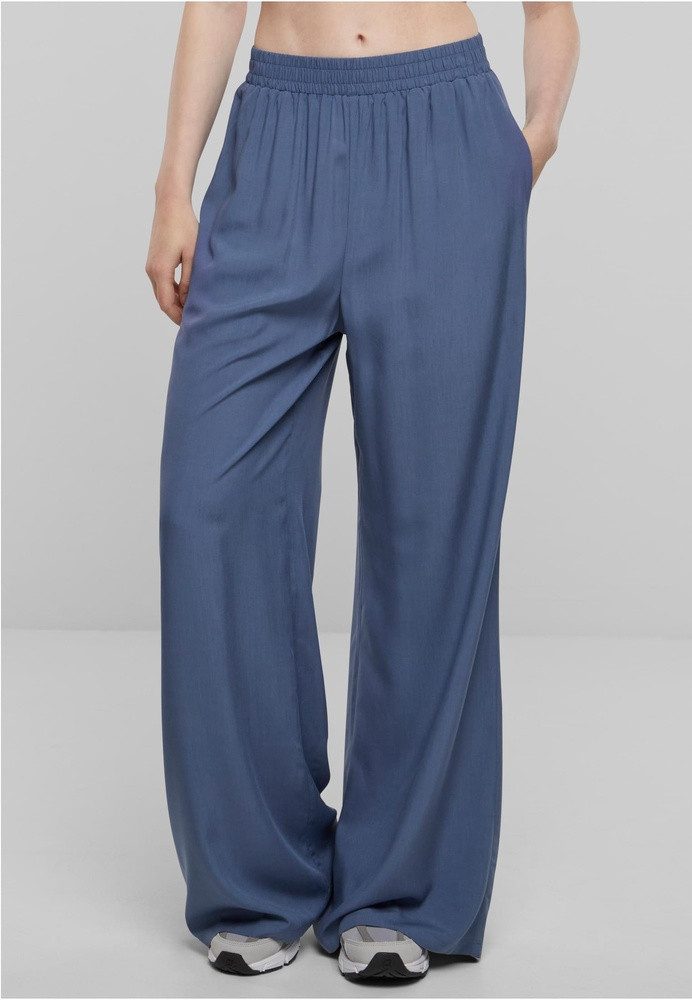 URBAN CLASSICS Stoffhose Ladies Wide Leg günstig online kaufen