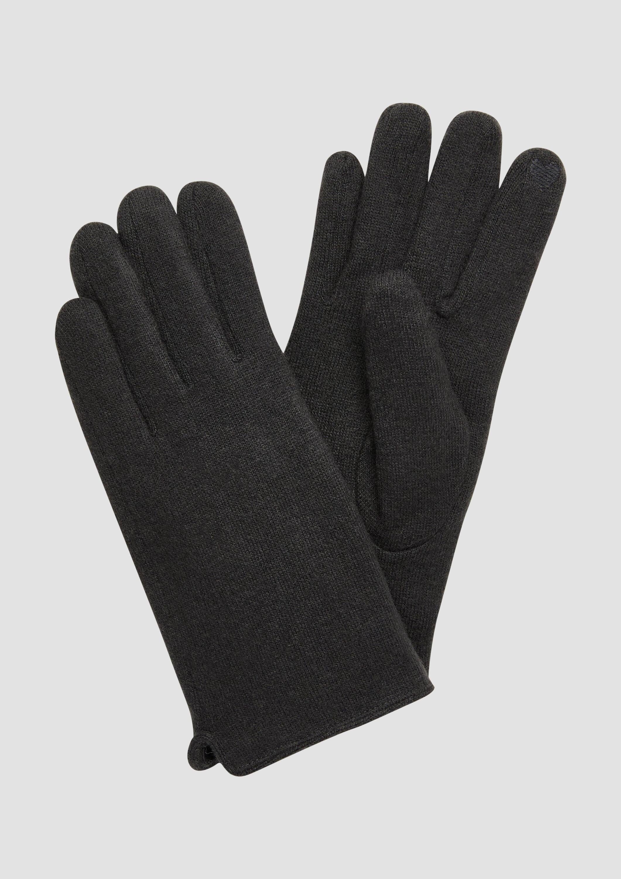s.Oliver Strickhandschuhe Handschuhe Handschuhe aus Wollmix günstig online kaufen