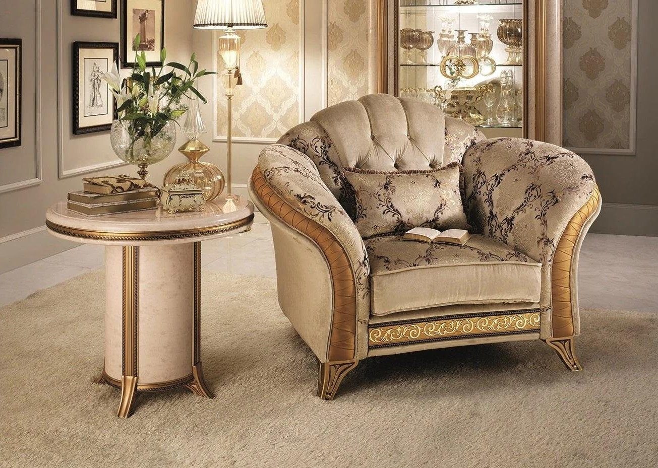 Xlmoebel Beistelltisch Beiger Holz Tisch im modernen Design von Arredoclassic (Beistelltisch, 1-St., Beistelltisch), Hergestellt in Europa