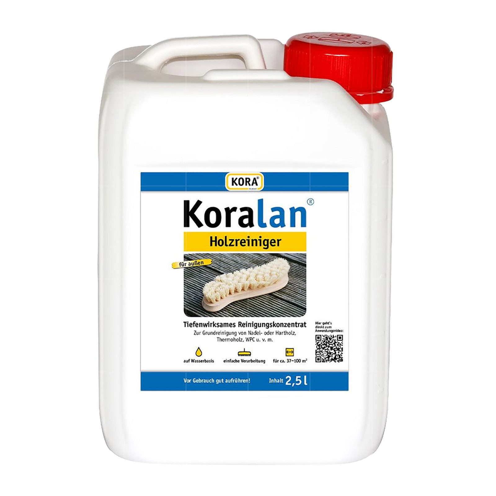 KORA Koralan Holzreiniger - 2.5 Ltr Holzreiniger