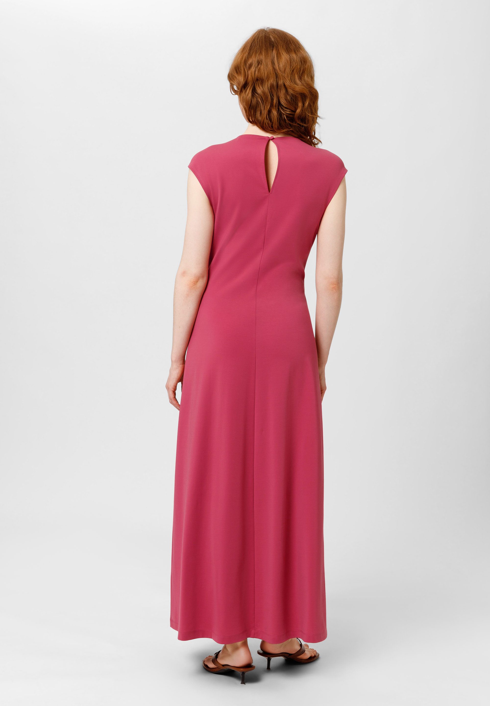 Les Lunes Maxikleid SERENAA dress maxi Jersey Maxikleid SERENAA, elegant, fließend, schimmernd, Sommerkleid