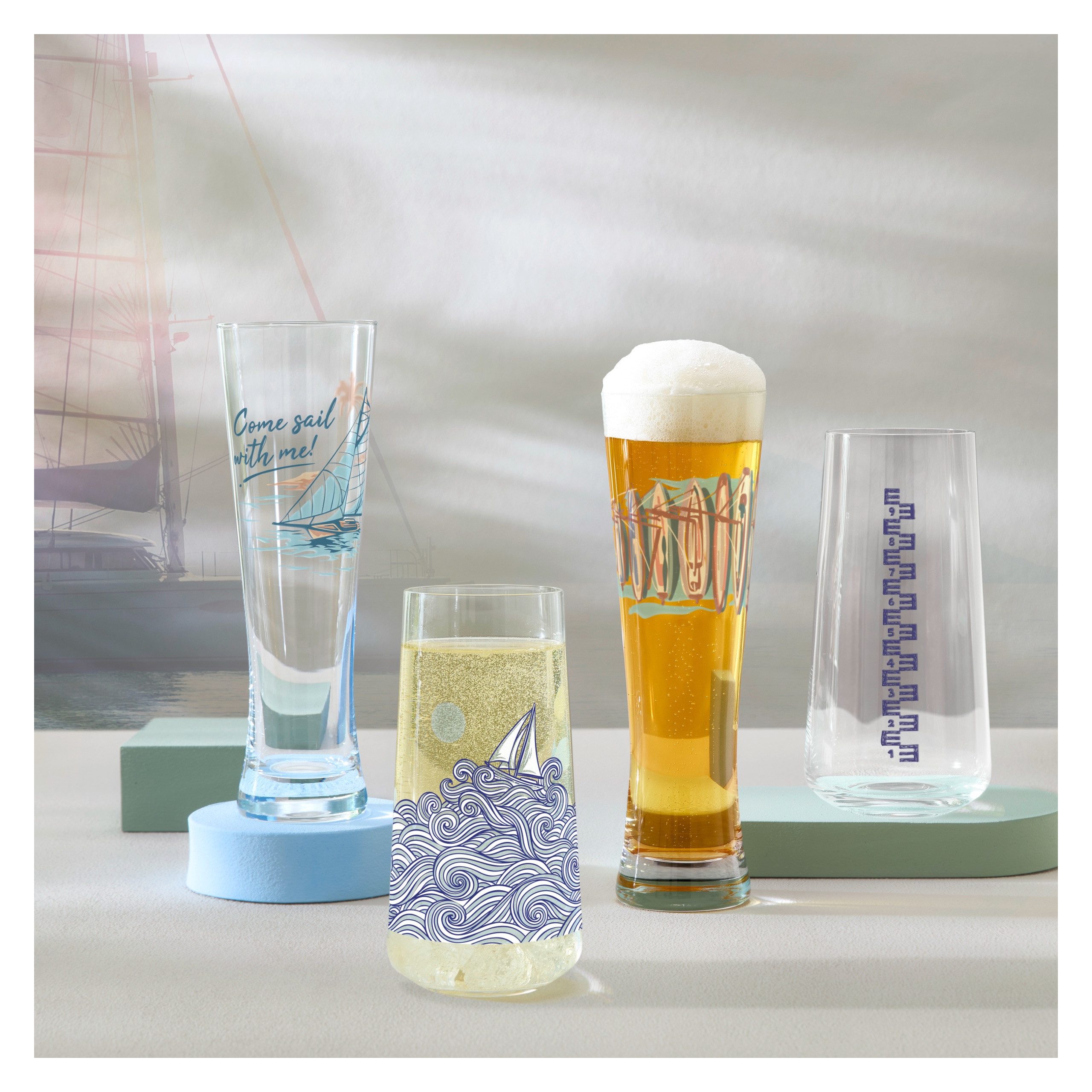 Ritzenhoff Bierglas Segeln