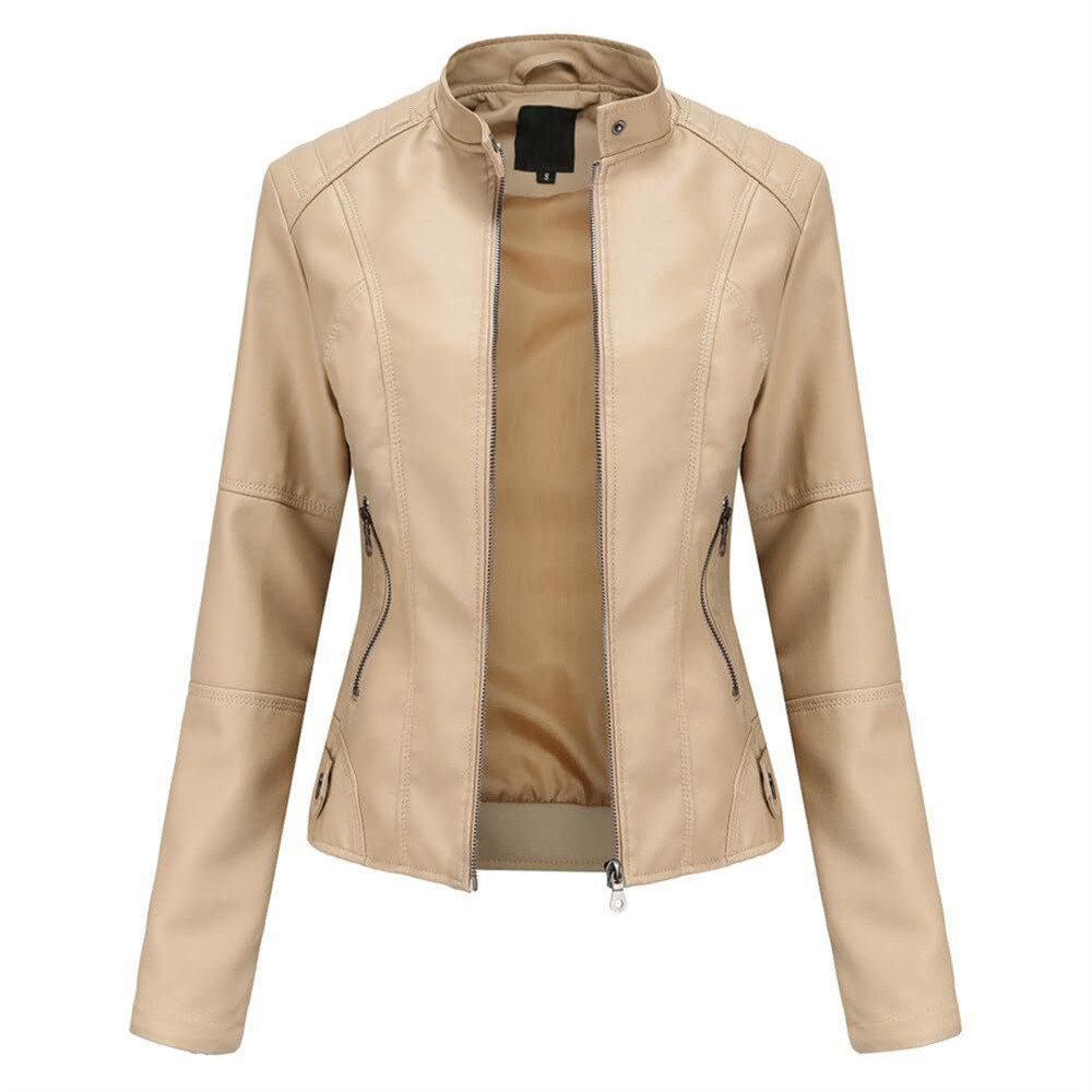 AFAZ New Trading UG Kurzmantel Herbst Jacken, kurze Damenjacken, Übergangsjacken mit Reißverschluss