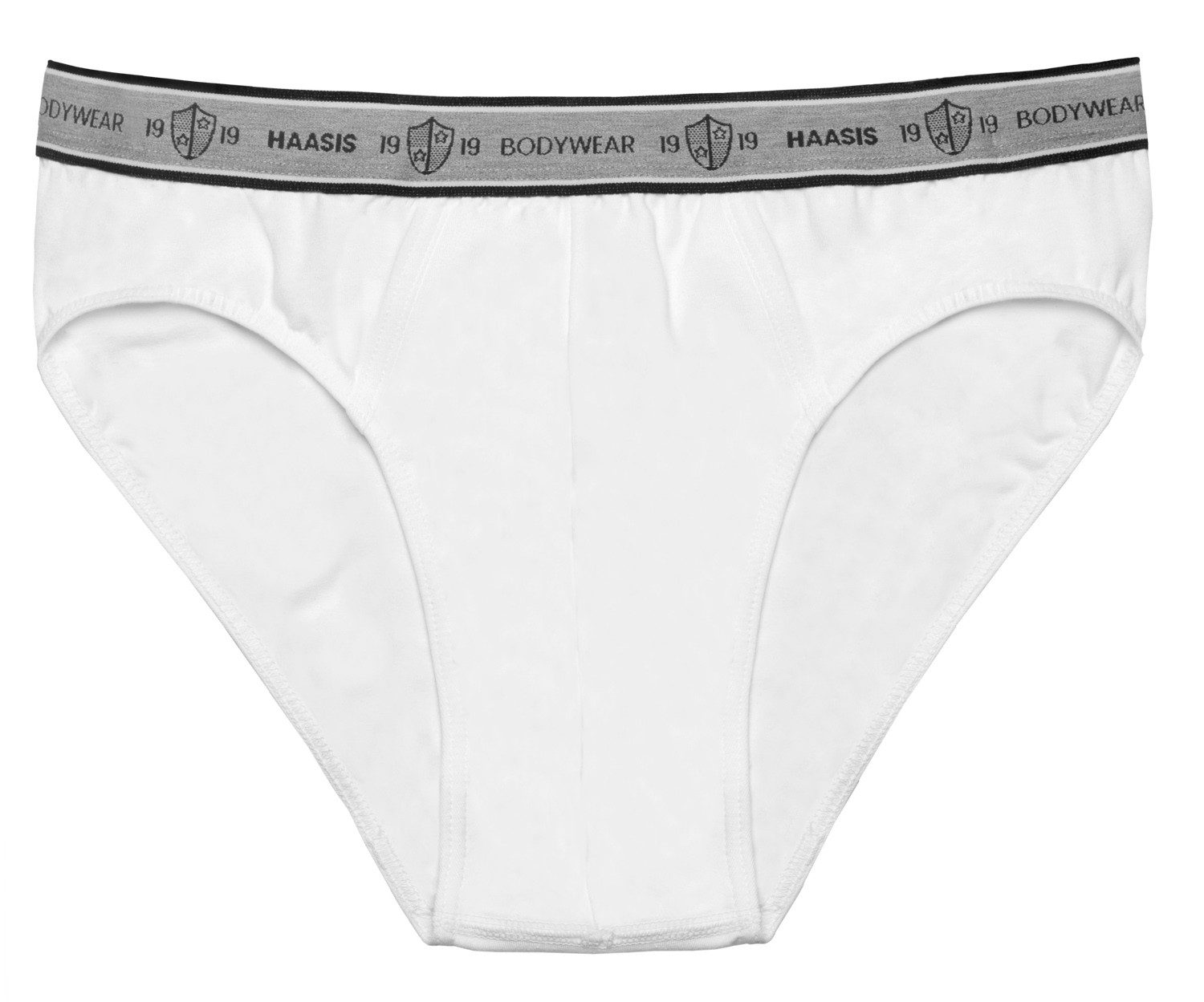 HAASIS Bodywear 1919 Slip Herren Slips 77350263-weiß (Packung, 3-St., 3er Pack) Optimale Slips, Gummibund, ohne Eingriff