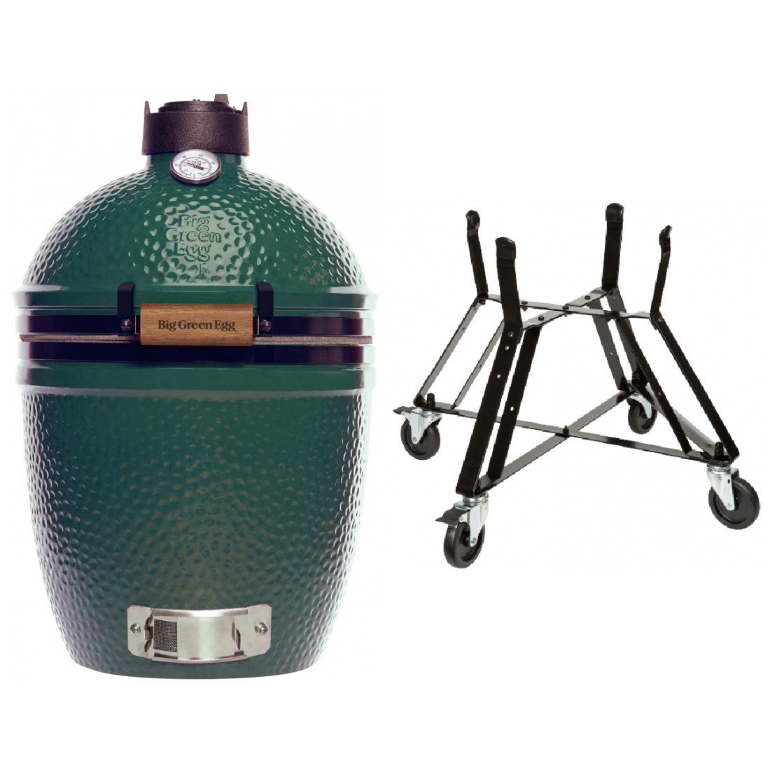 Big Green Egg Holzkohlegrill Big Green Egg Small Starter Bundle Easy