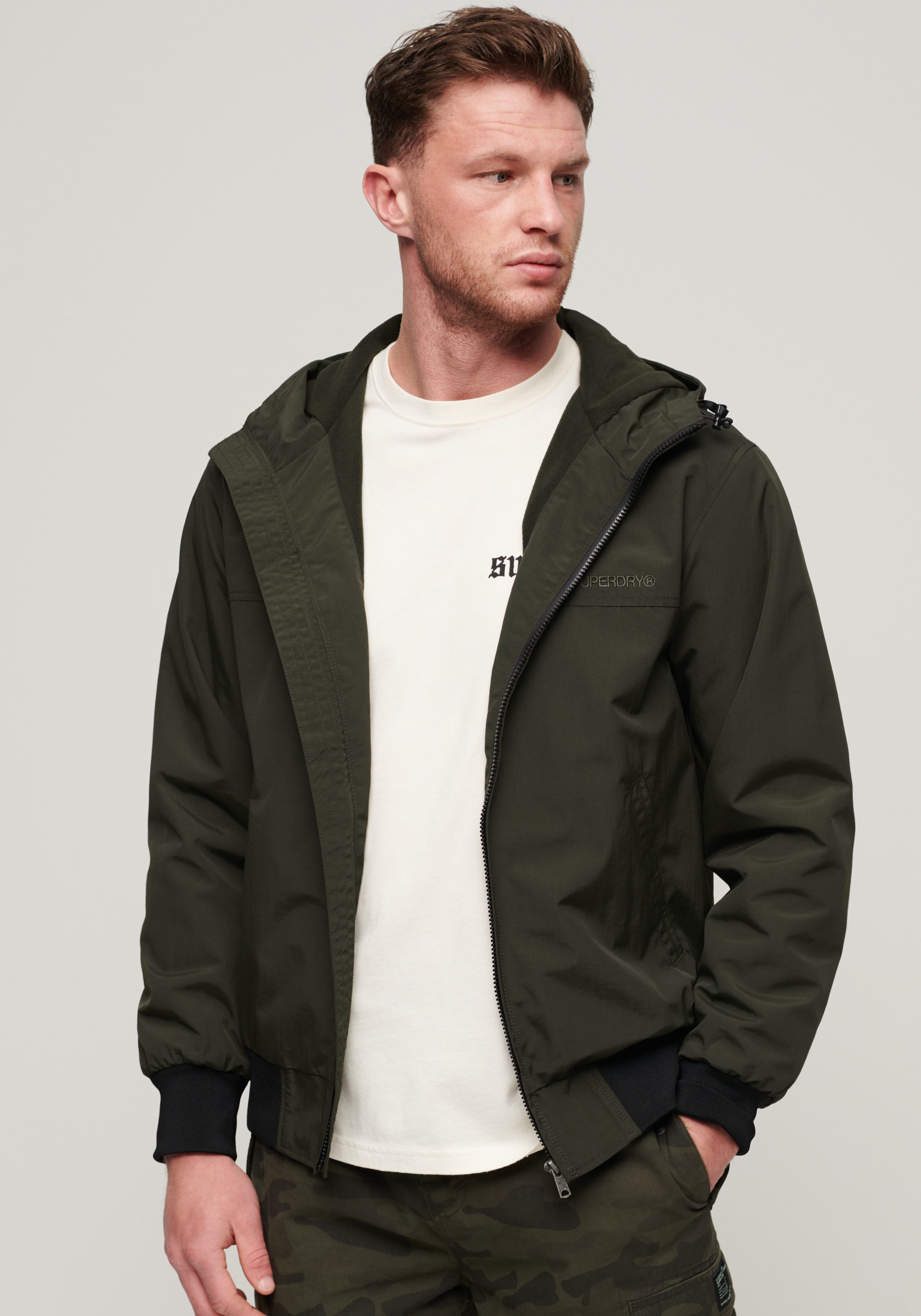 Superdry Bomberjacke SURPLUS NYLON HOODED BOMBER