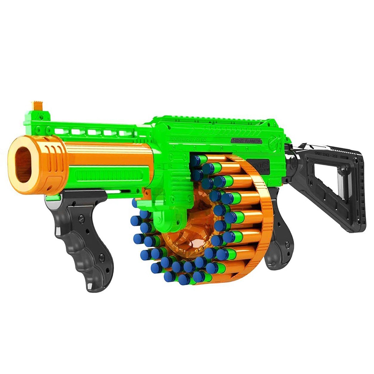 Blaster Dart Zone Villainator - Blaster inkl.40 Darts