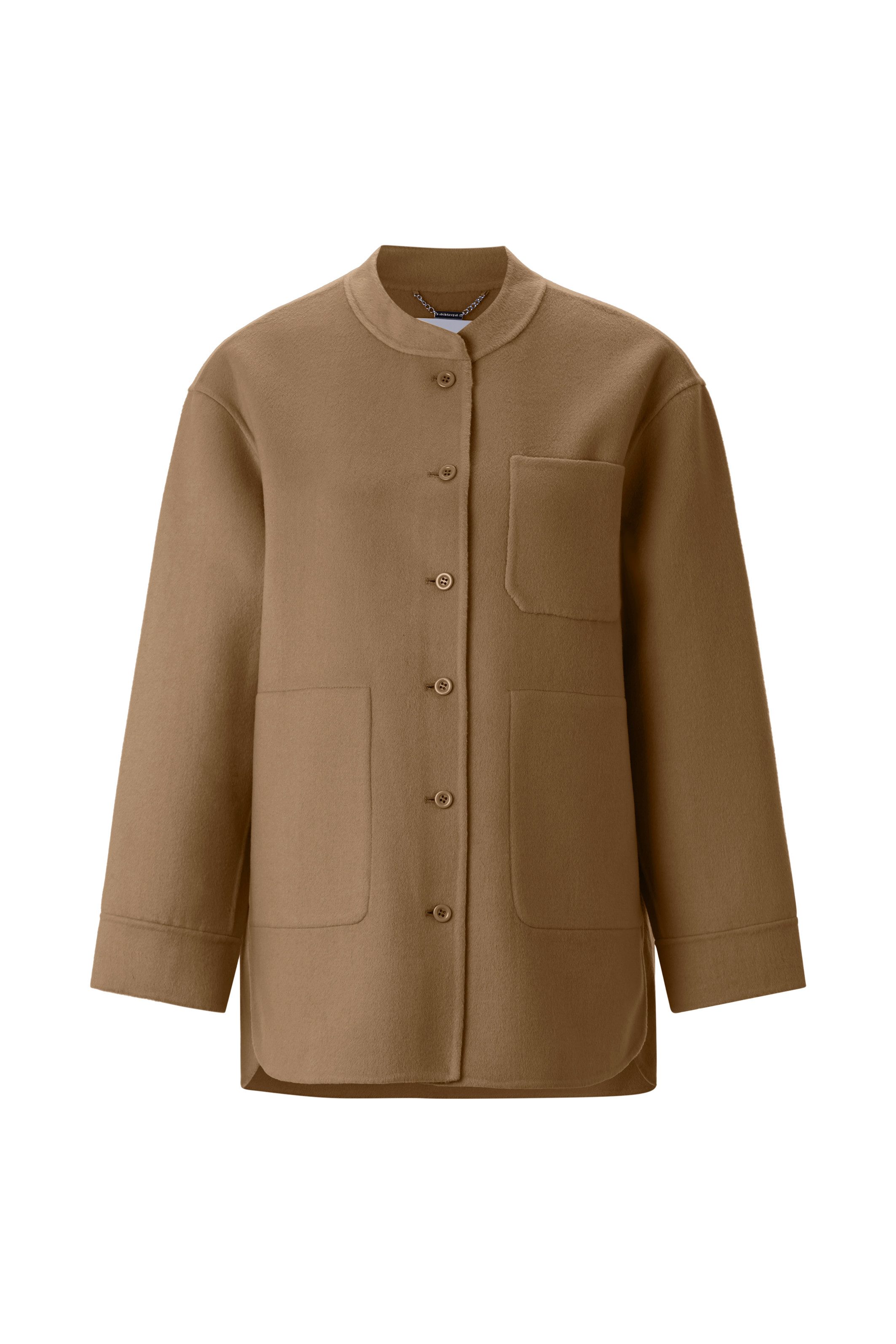 RICHROYAL Hemdjacke Overshirt aus Wollmix, Stehkragen – Bild 5 von 5