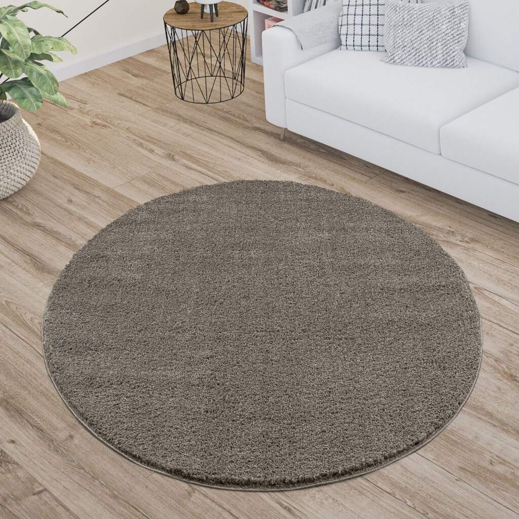 Hochflor-Teppich Plainy