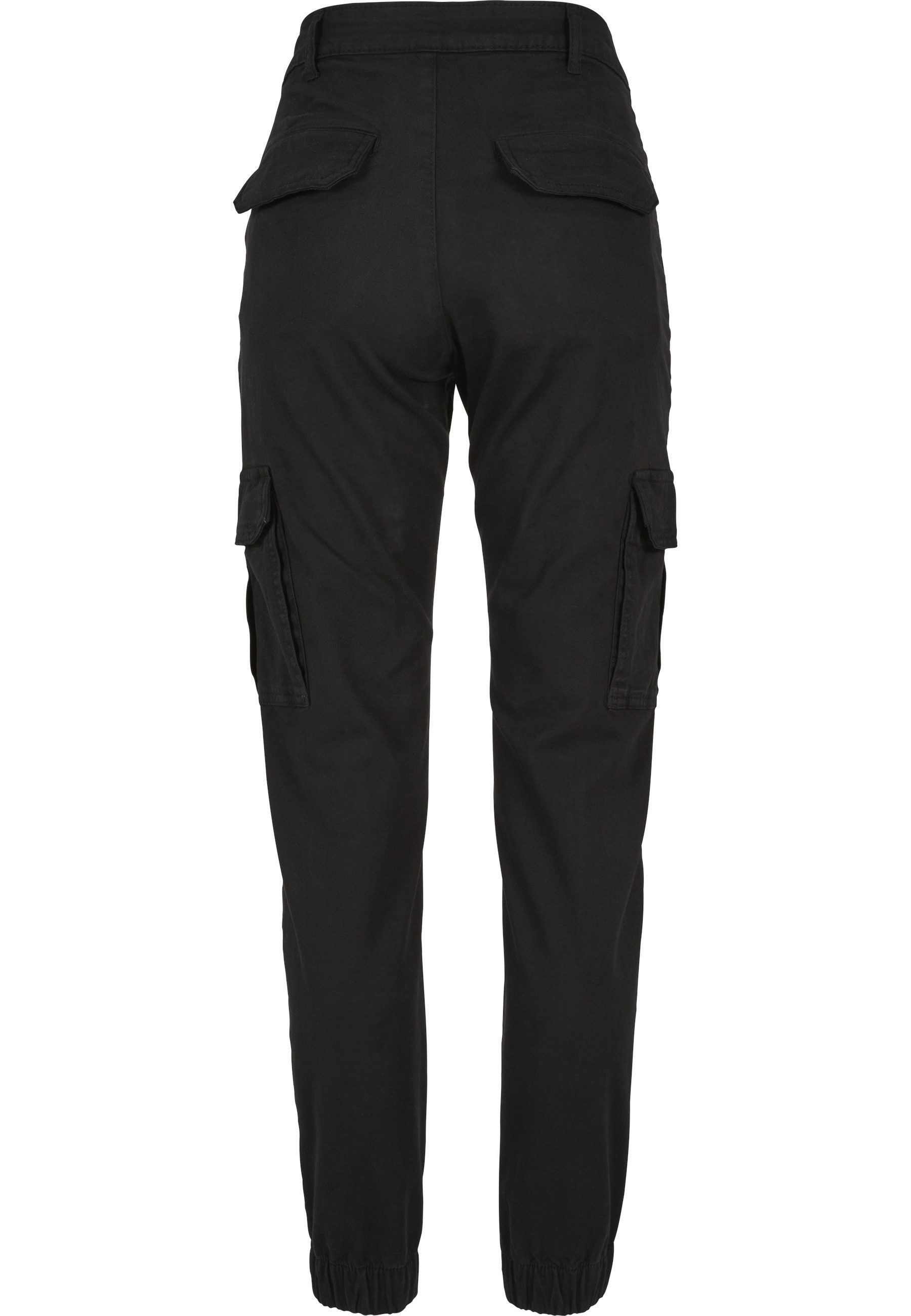 URBAN CLASSICS Stoffhose Urban Classics Damen Ladies Cotton Twill Utility Pants (1-tlg)