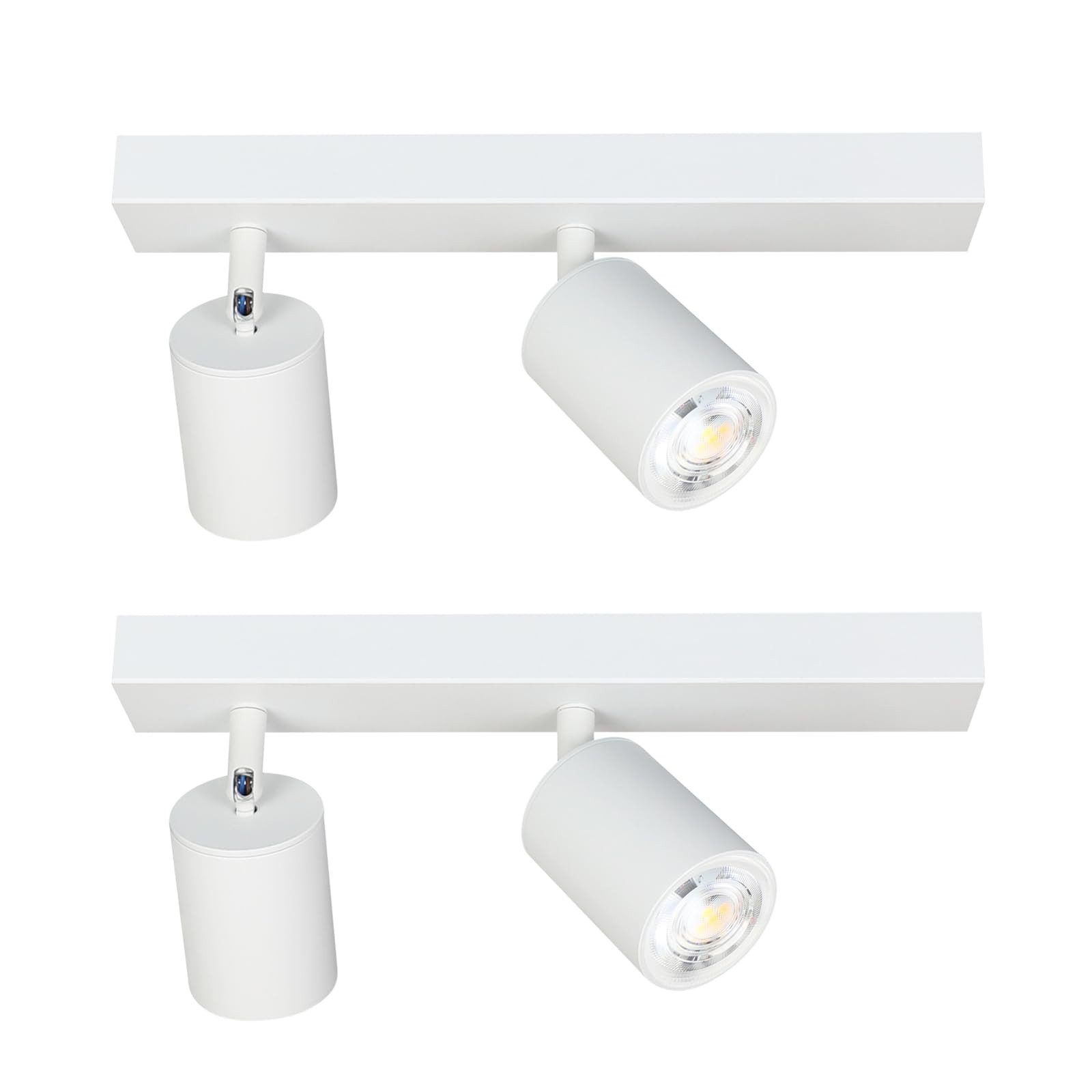 Nettlife Deckenstrahler Schwarz 2/3/4 Flammig GU10 günstig online kaufen