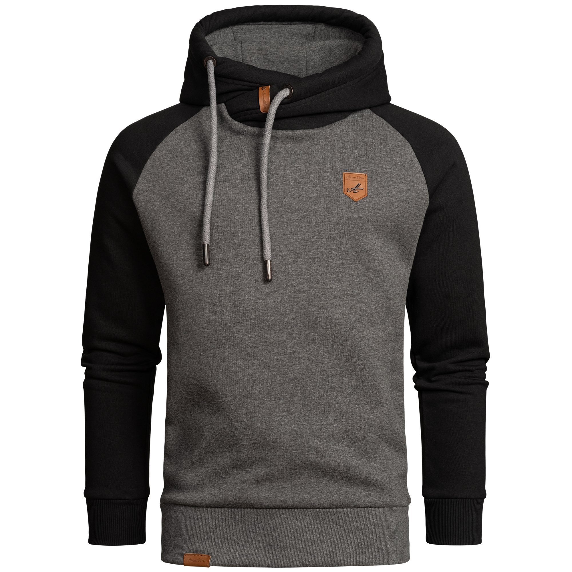 Kapuzenpullover FONTANA Kapuzenpullover mit Kontrast