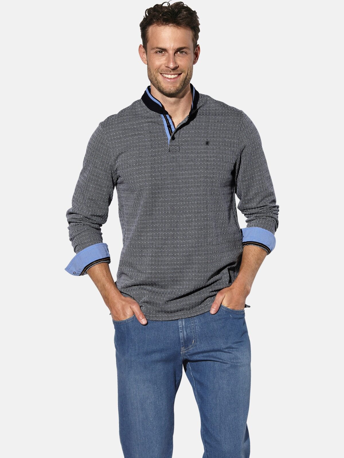 Babista Langarmshirt TIBERON mit Stehkragen günstig online kaufen