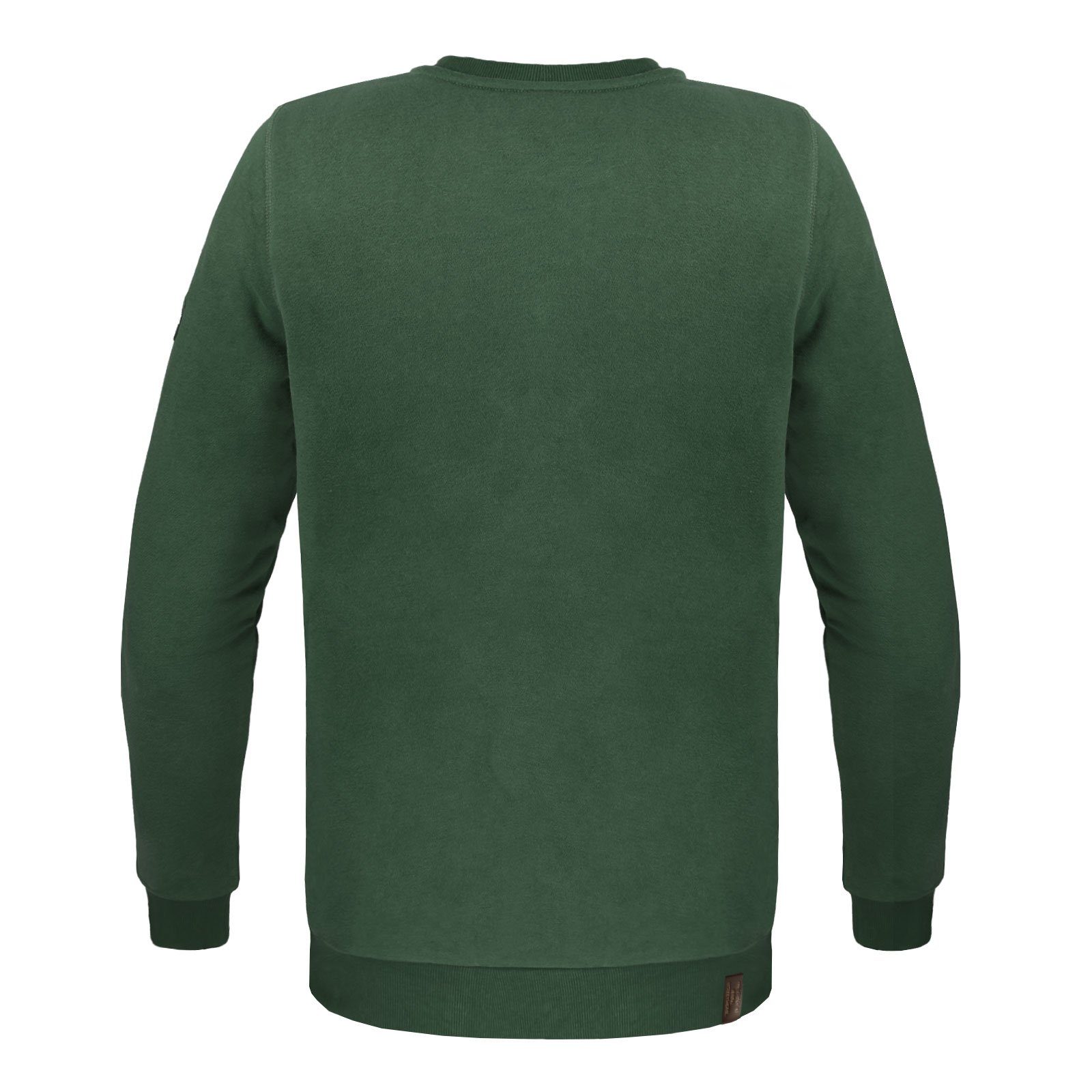 green Sweatshirt weichem dusty 5036 aus Ragwear French-Terry Indie