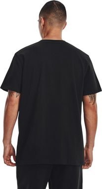 Under Armour® T-Shirt UA Heavyweight Kurzarm-Oberteil mit aufgesticktem Logo