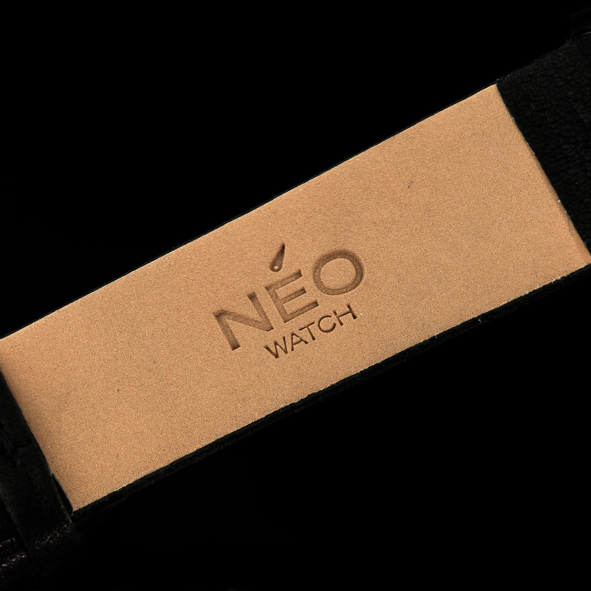 Neo Watch Multifunktionsuhr Minimalism Schwarz N4-002, 24-Std. Anzeige, Datumsanzeige